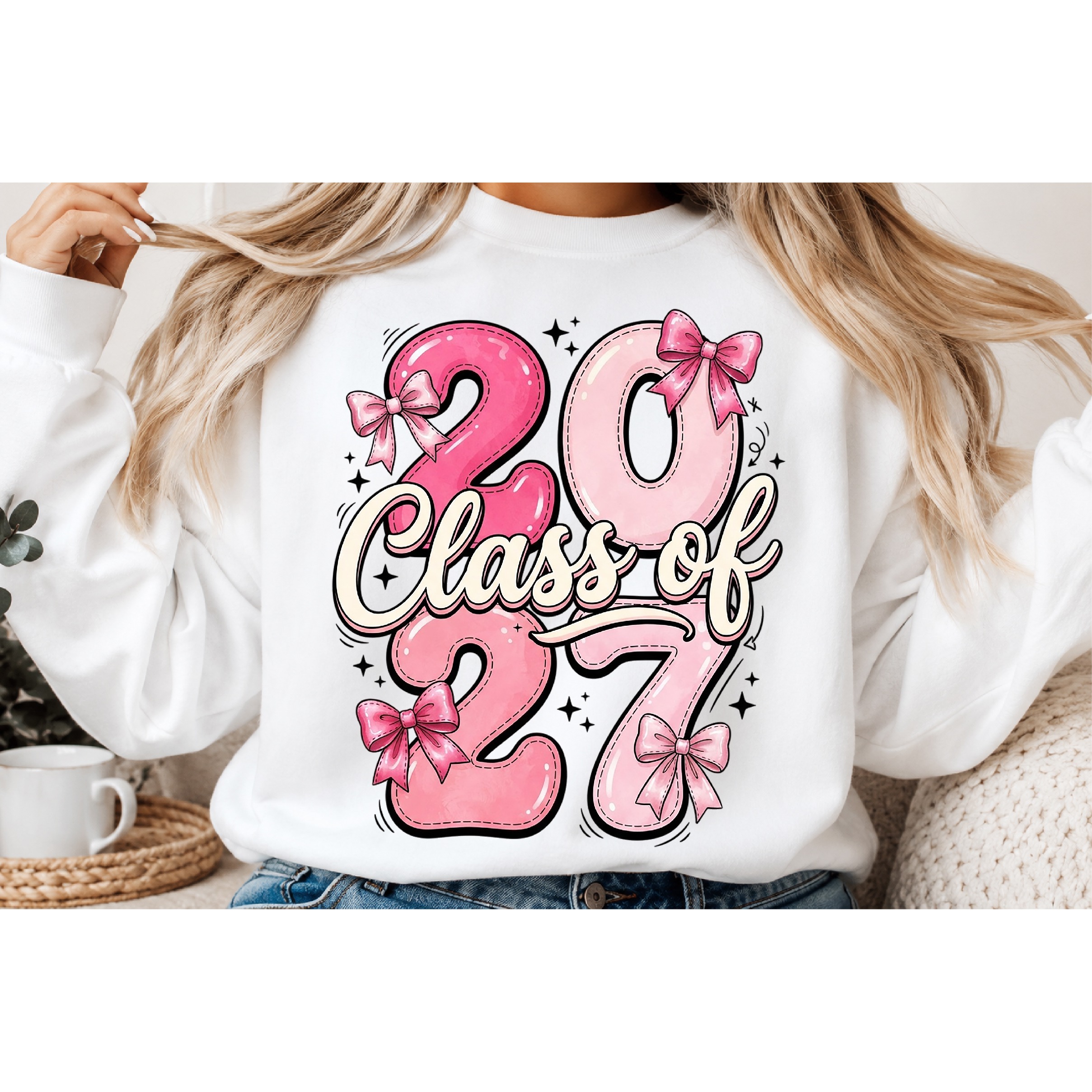 Coquette Bow Class of 2027 2