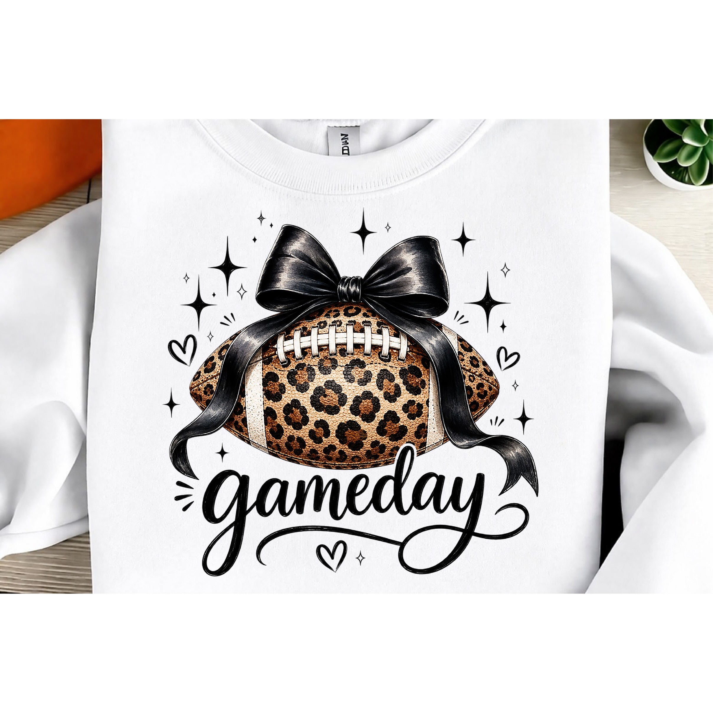 Coquette Football Png, Leopard Football PNG