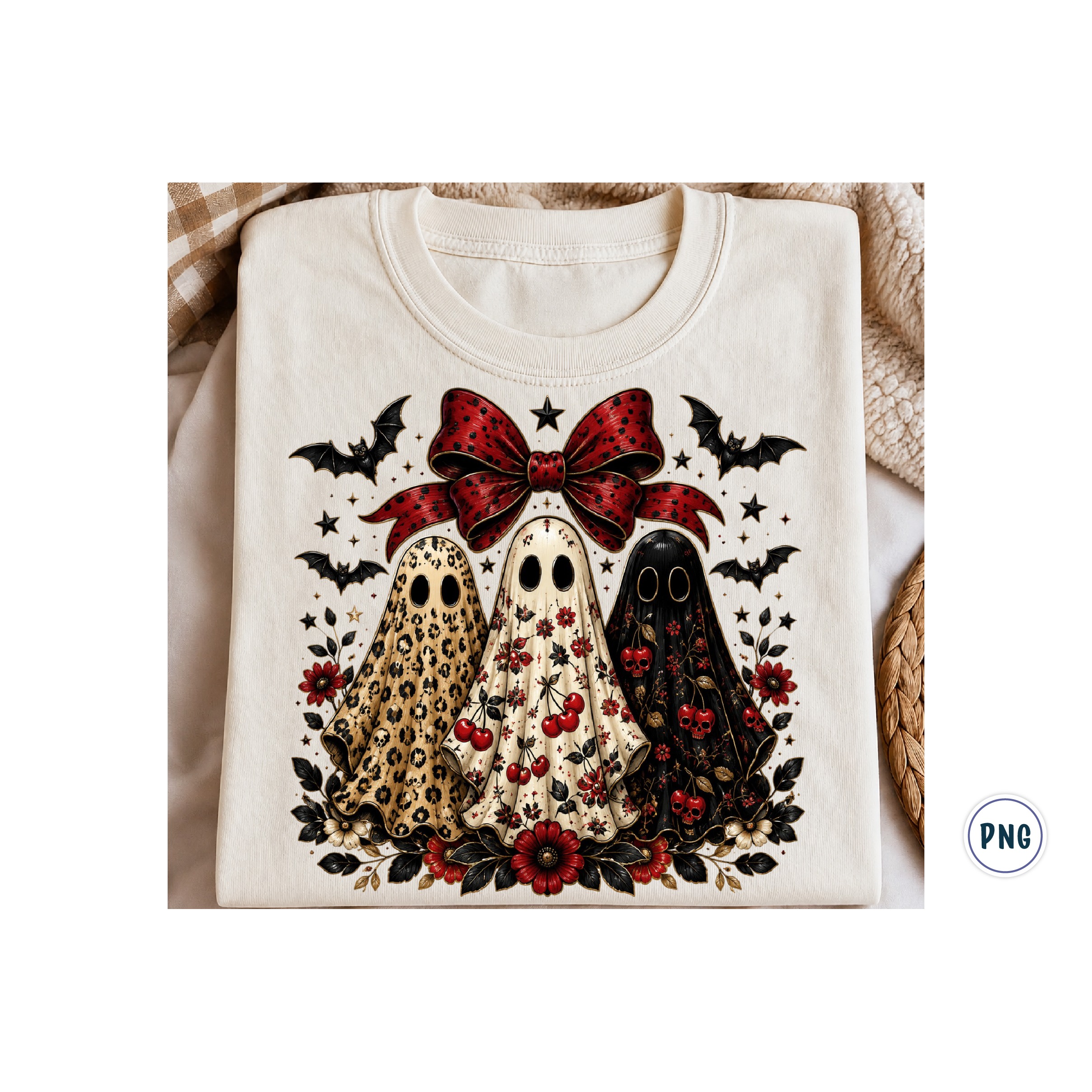 Coquette Halloween Sublimation Design 2