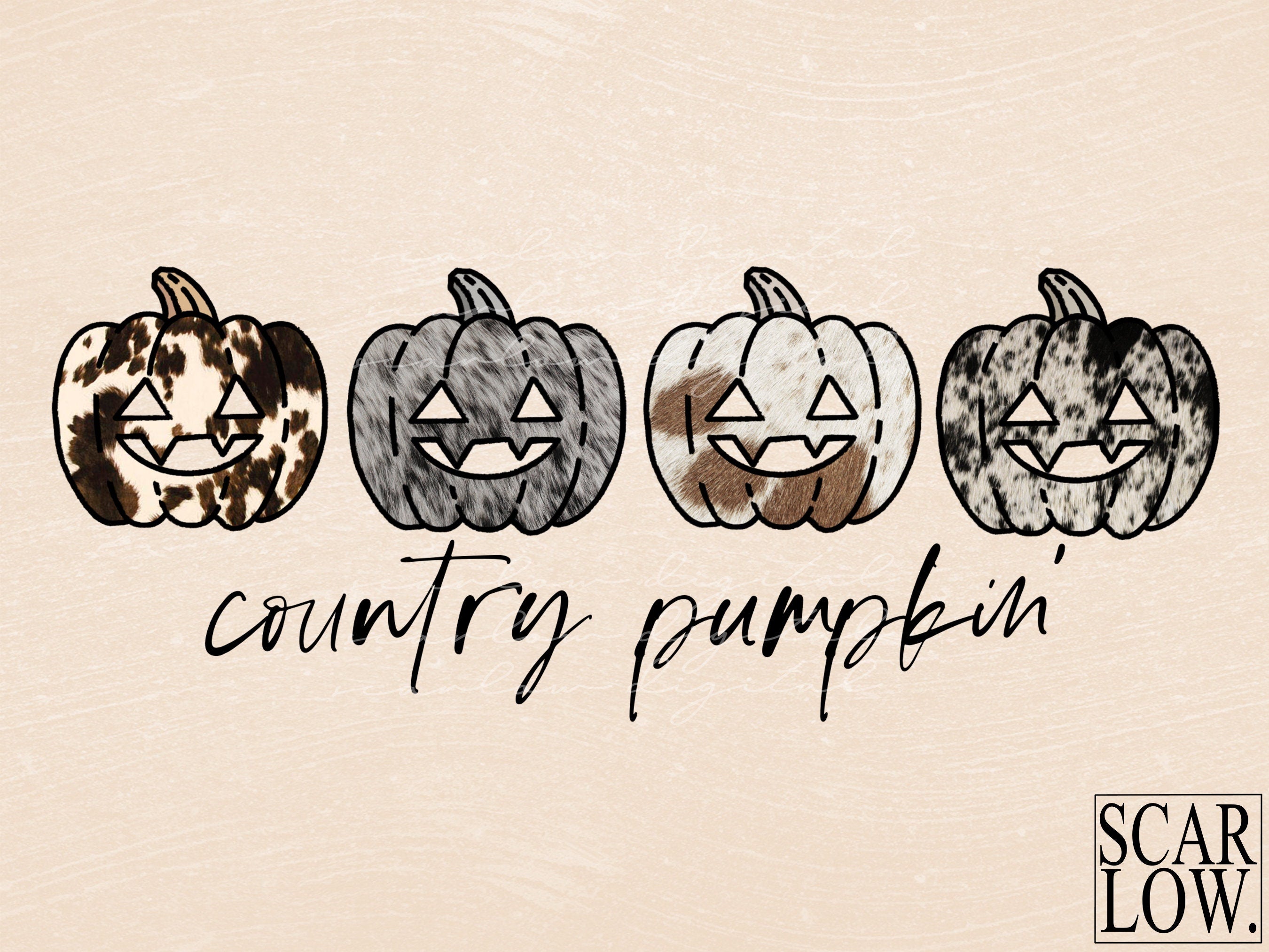 Country Pumpkin Western Fall PNG sublimation Design Download, western halloween png, country fall png, southern pumpkin png, country png