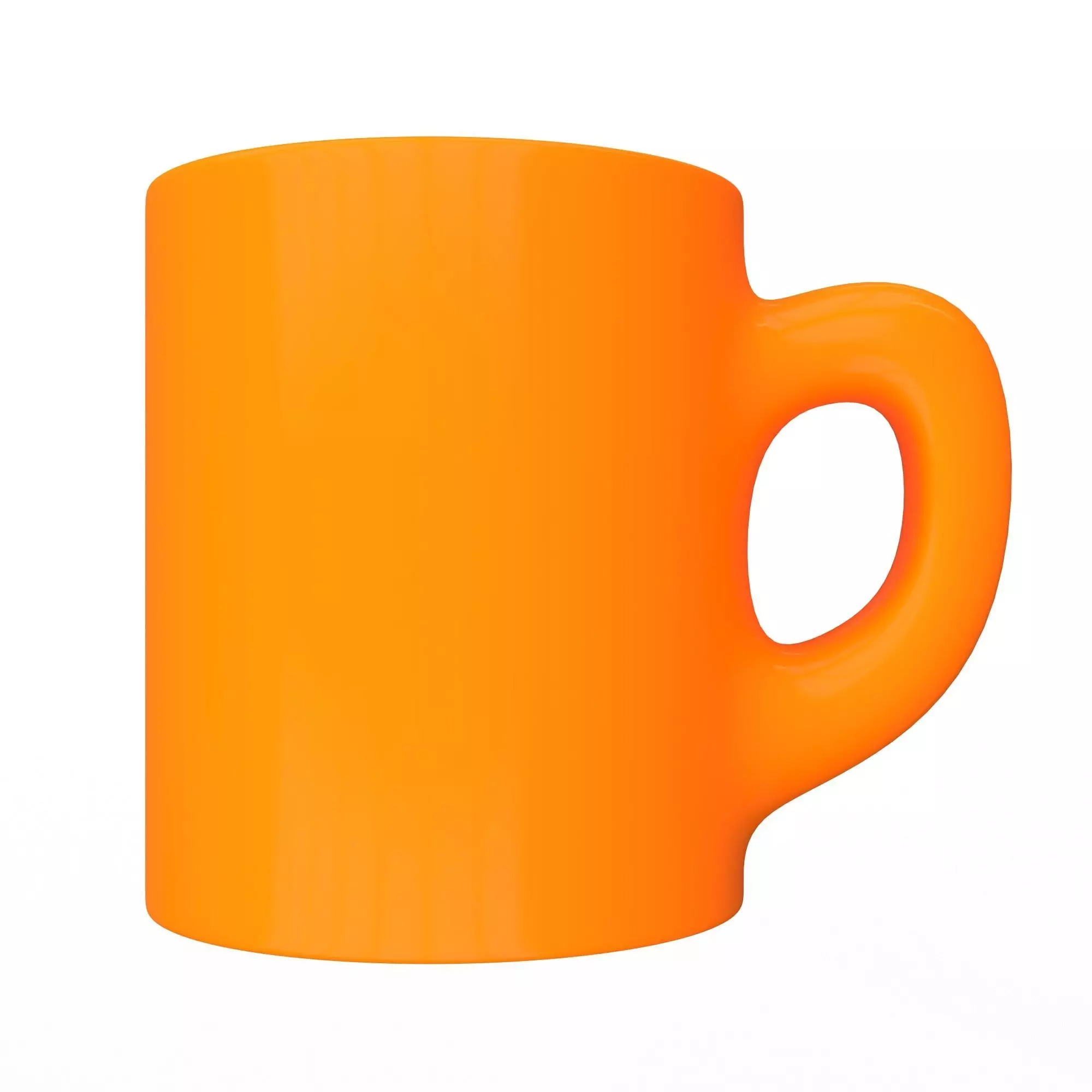 Cup Cute Flexi Free low-poly 3D model
