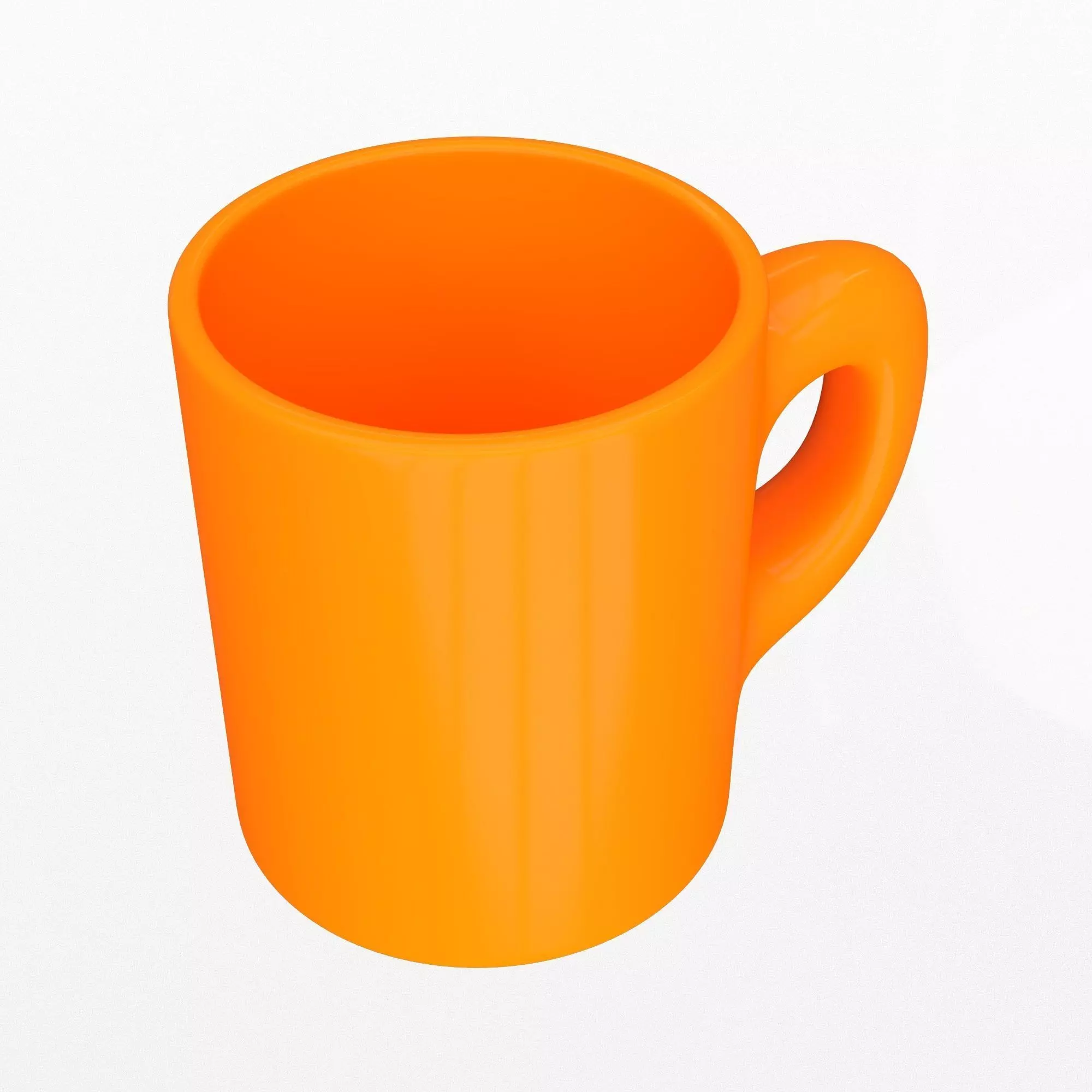 Cup Cute Flexi Free low-poly 3D model 2