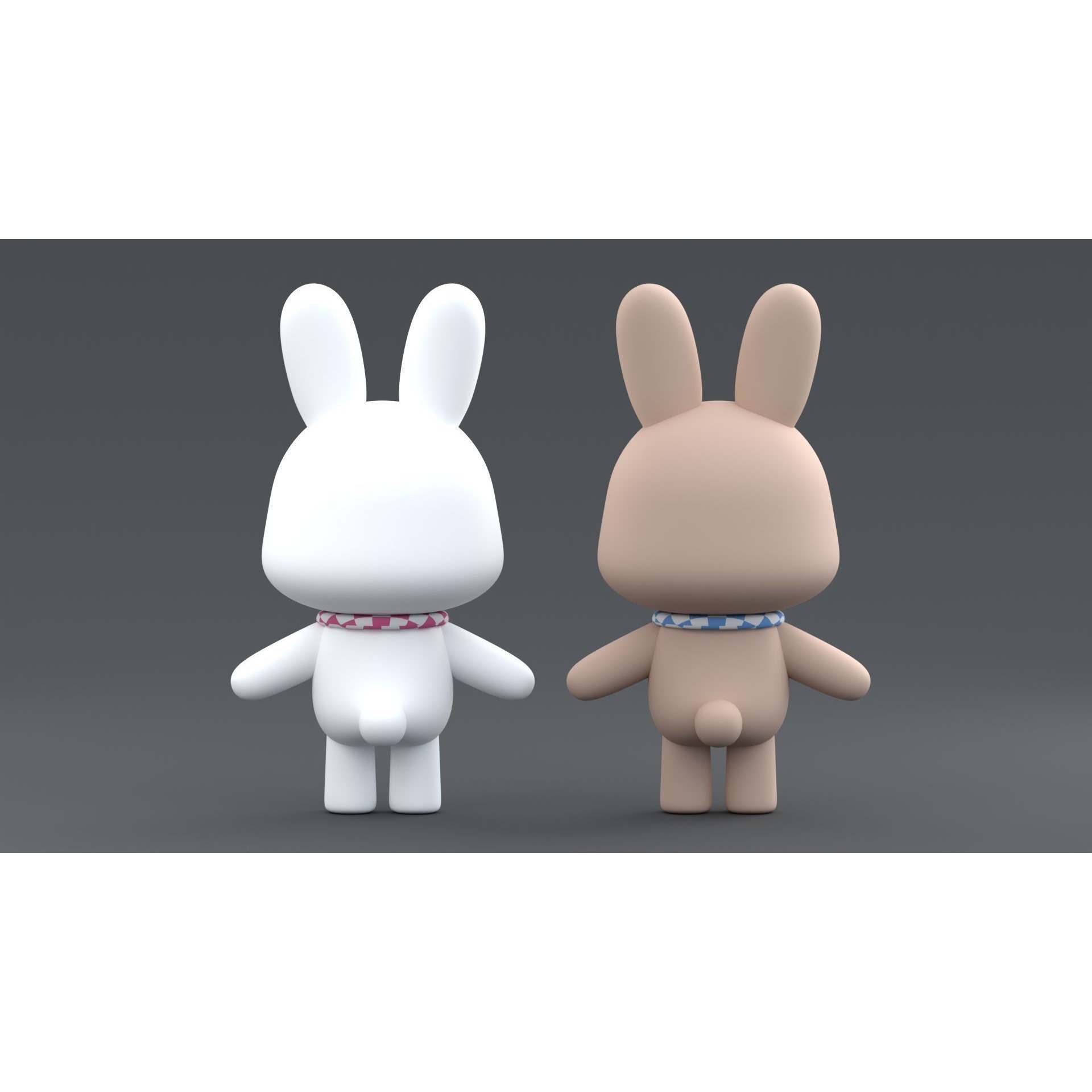 Cute Bunny Free 3D model 10