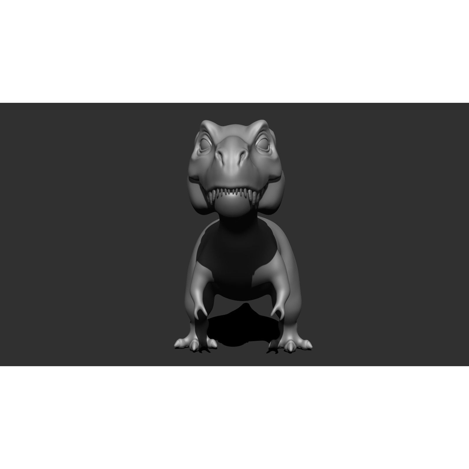 D Rex Free low-poly 3D model 8
