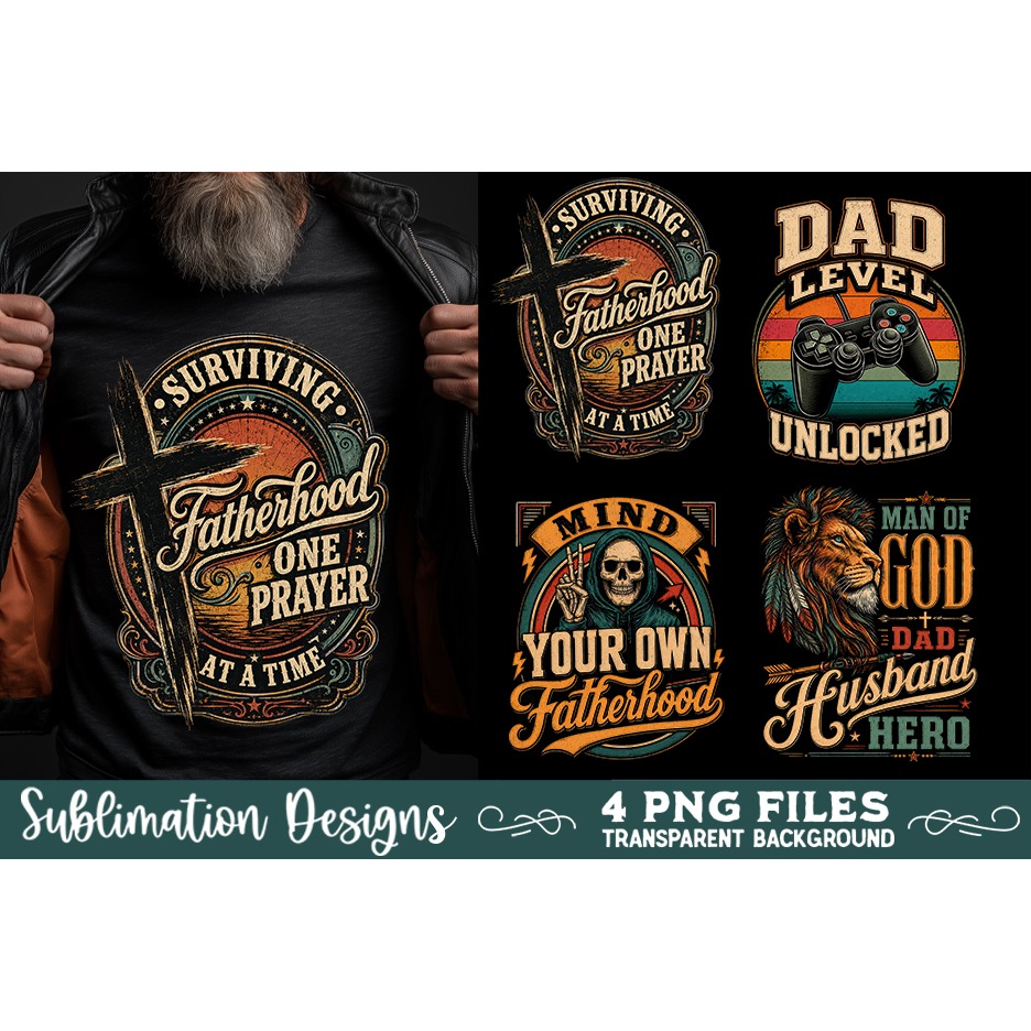 Dad sublimation PNG, Father 4 PNG, Father's day PNG (2)