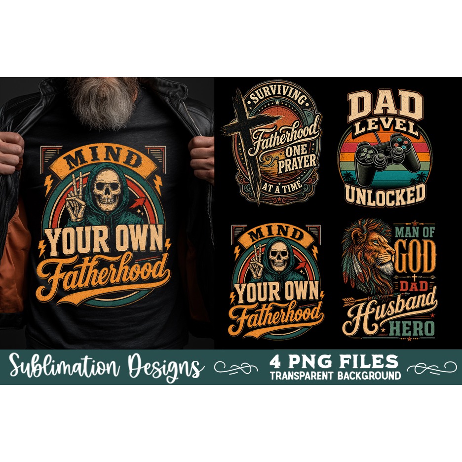 Dad sublimation PNG, Father 4 PNG, Father's day PNG (2) 2