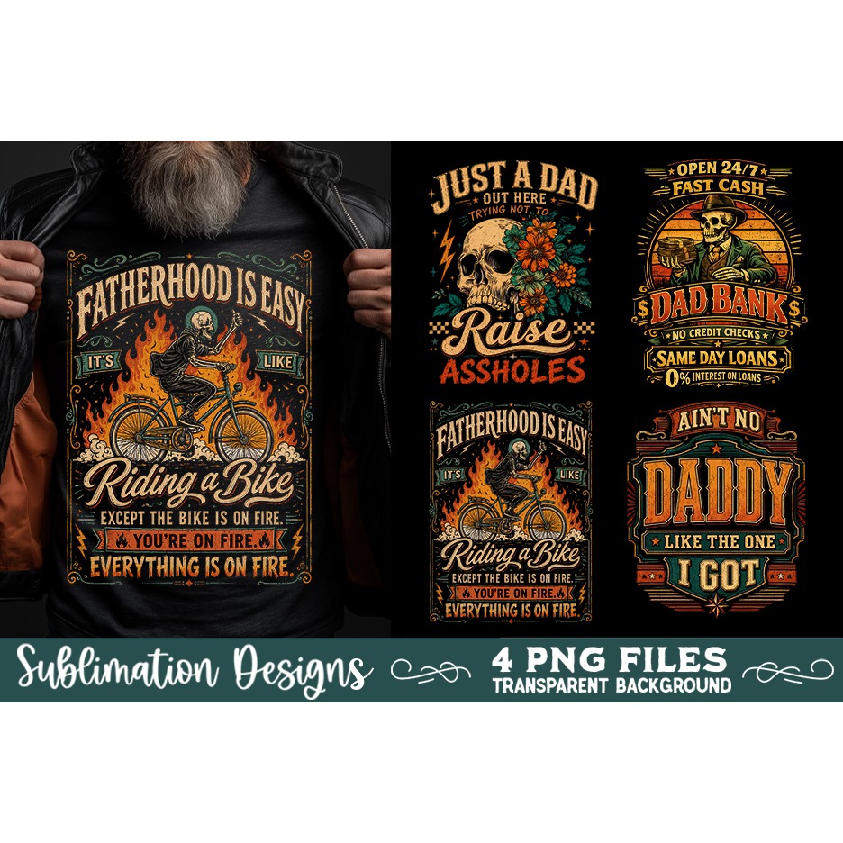 Dad sublimation PNG, Father 4 PNG, Father's day PNG 3
