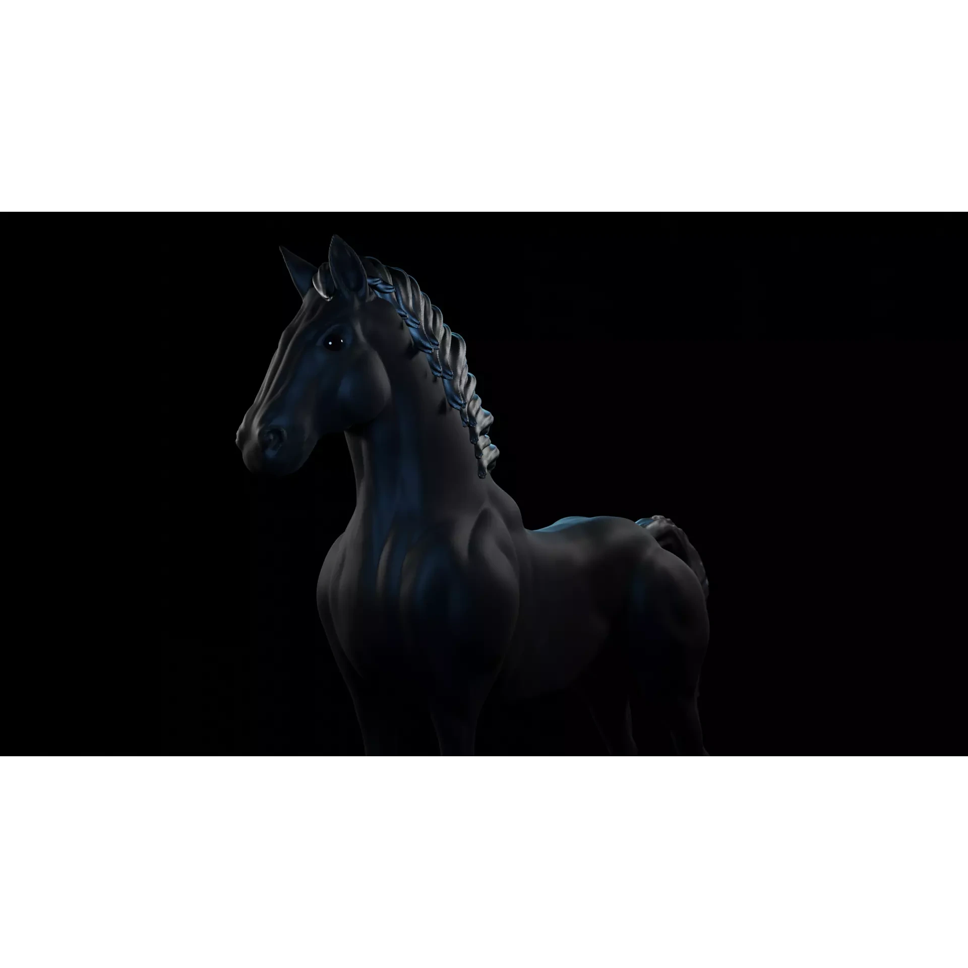 Dark Horse Free 3D model