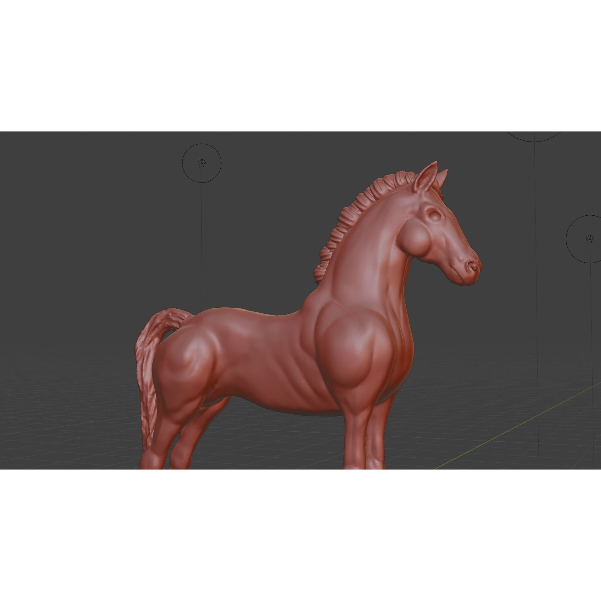Dark Horse Free 3D model 7