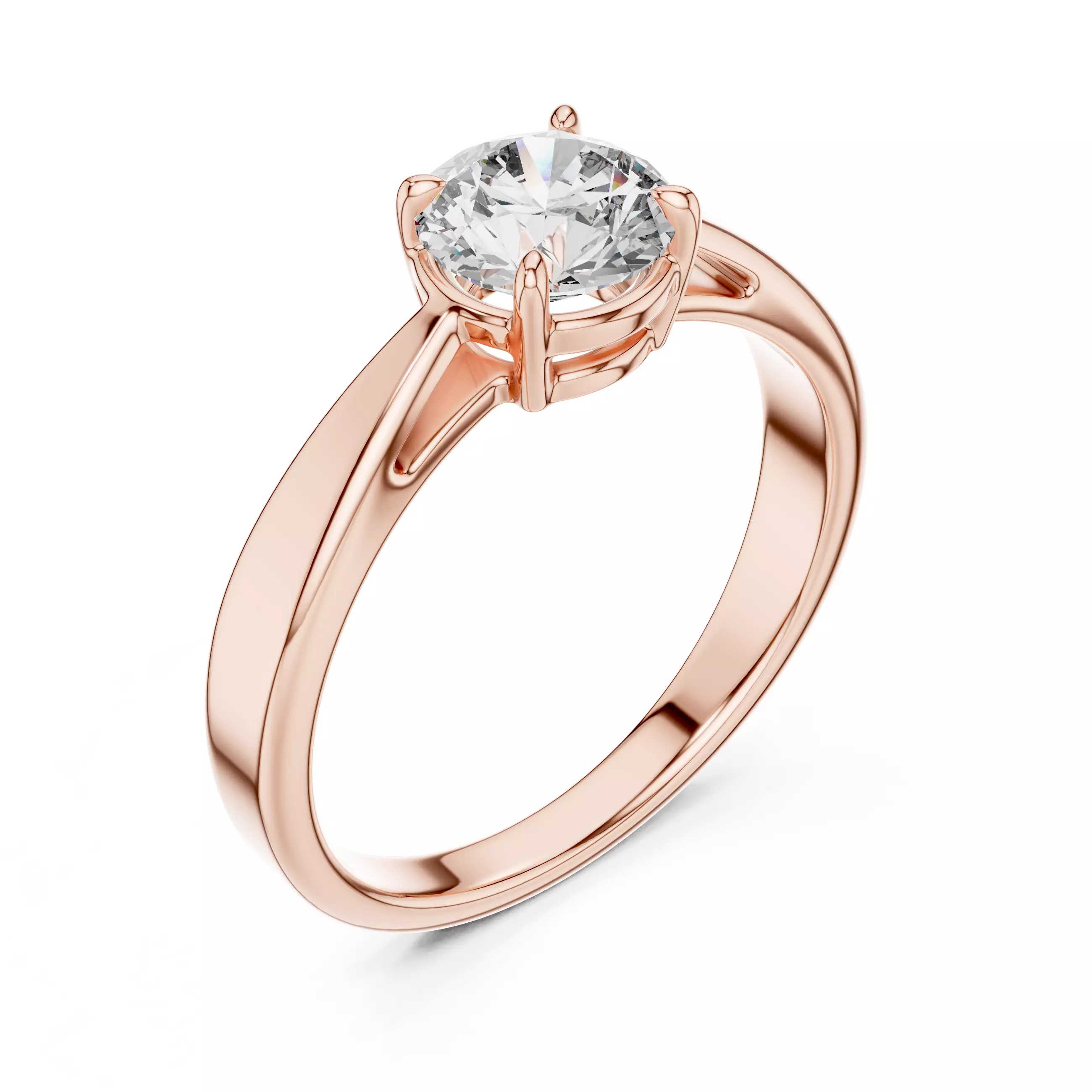 Diamond Rings CAD Models STL 3DM Ready for Printing 3D print model 7