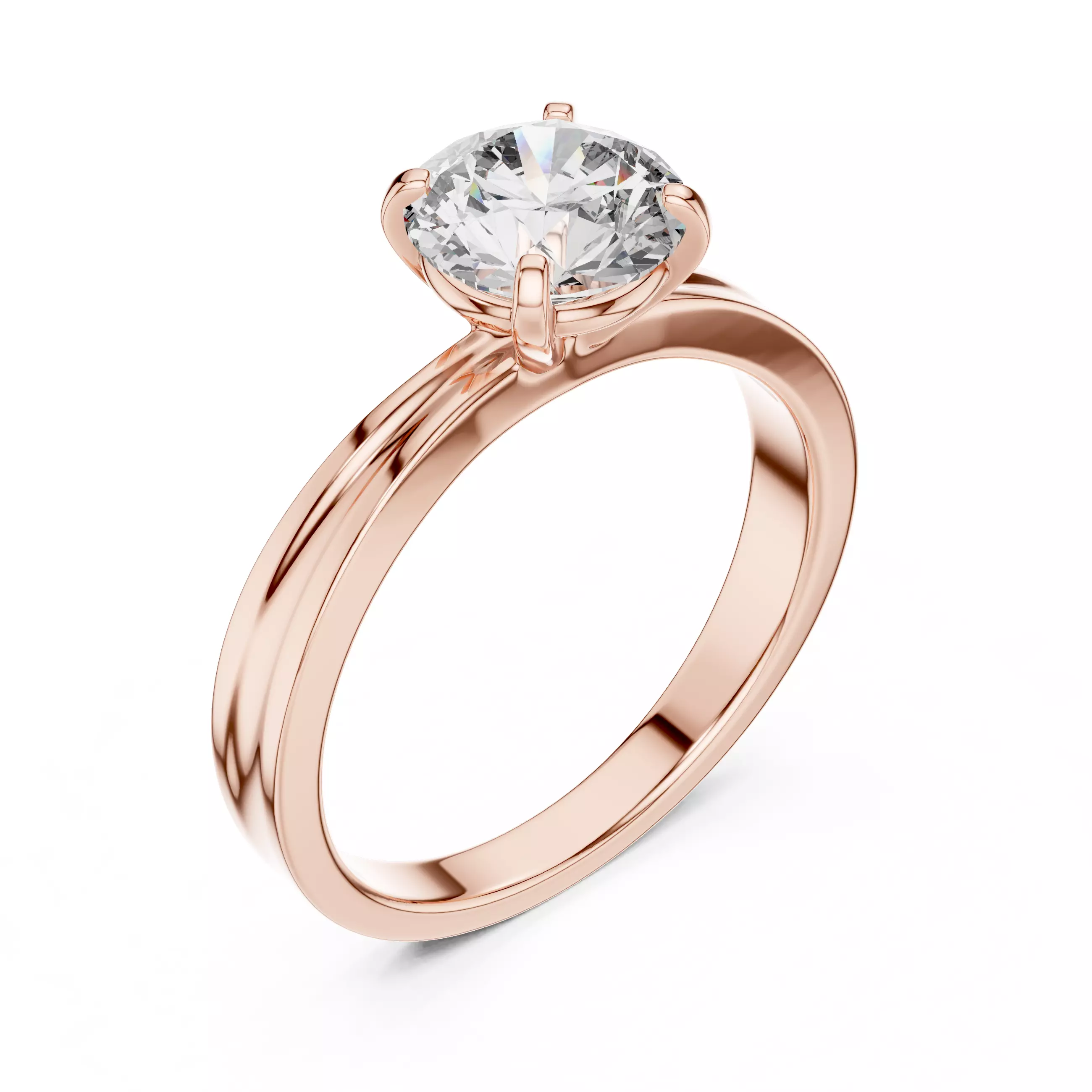 Diamond Rings CAD Models STL 3DM Ready for Printing 3D print model 8