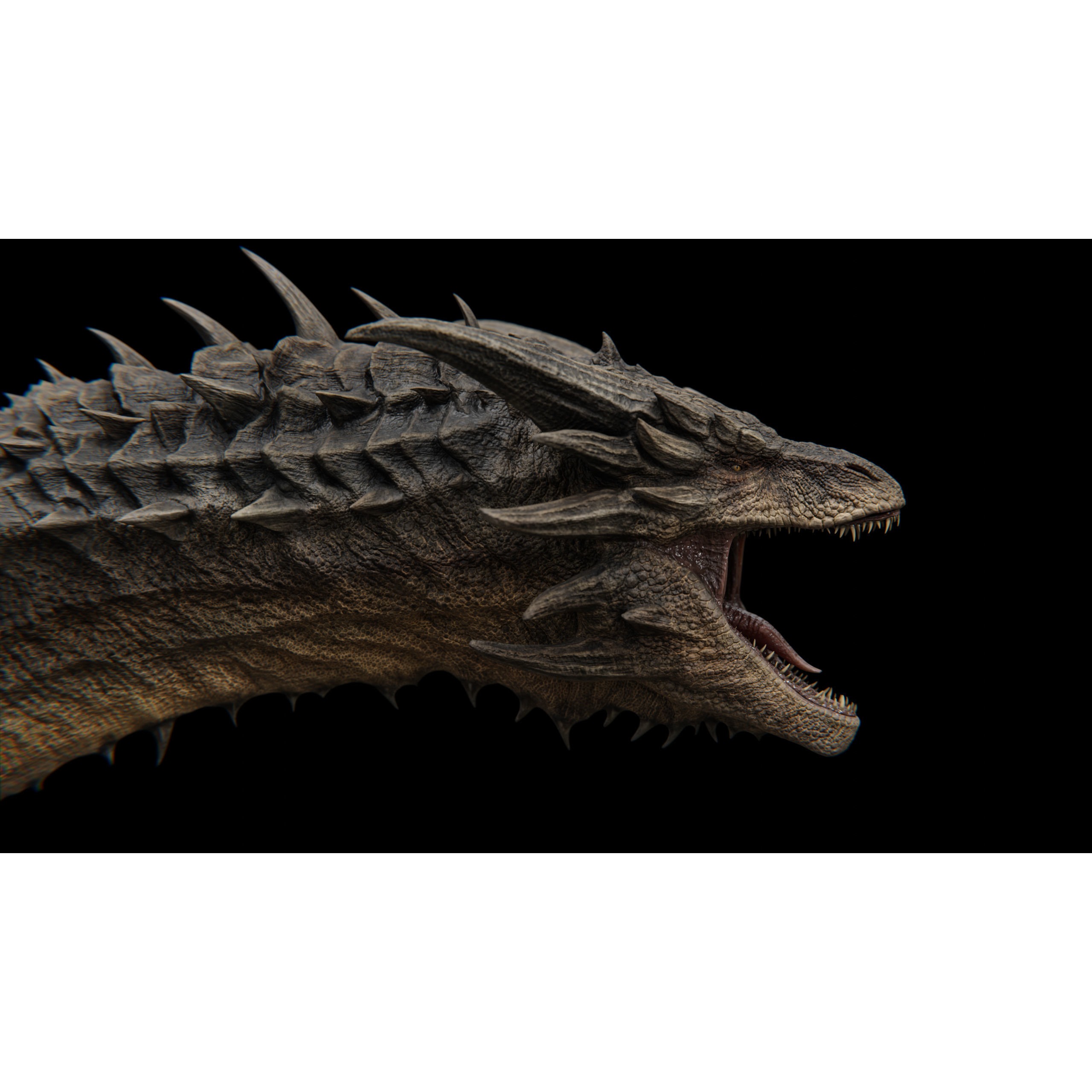 Dragon Low-poly 3D model 7