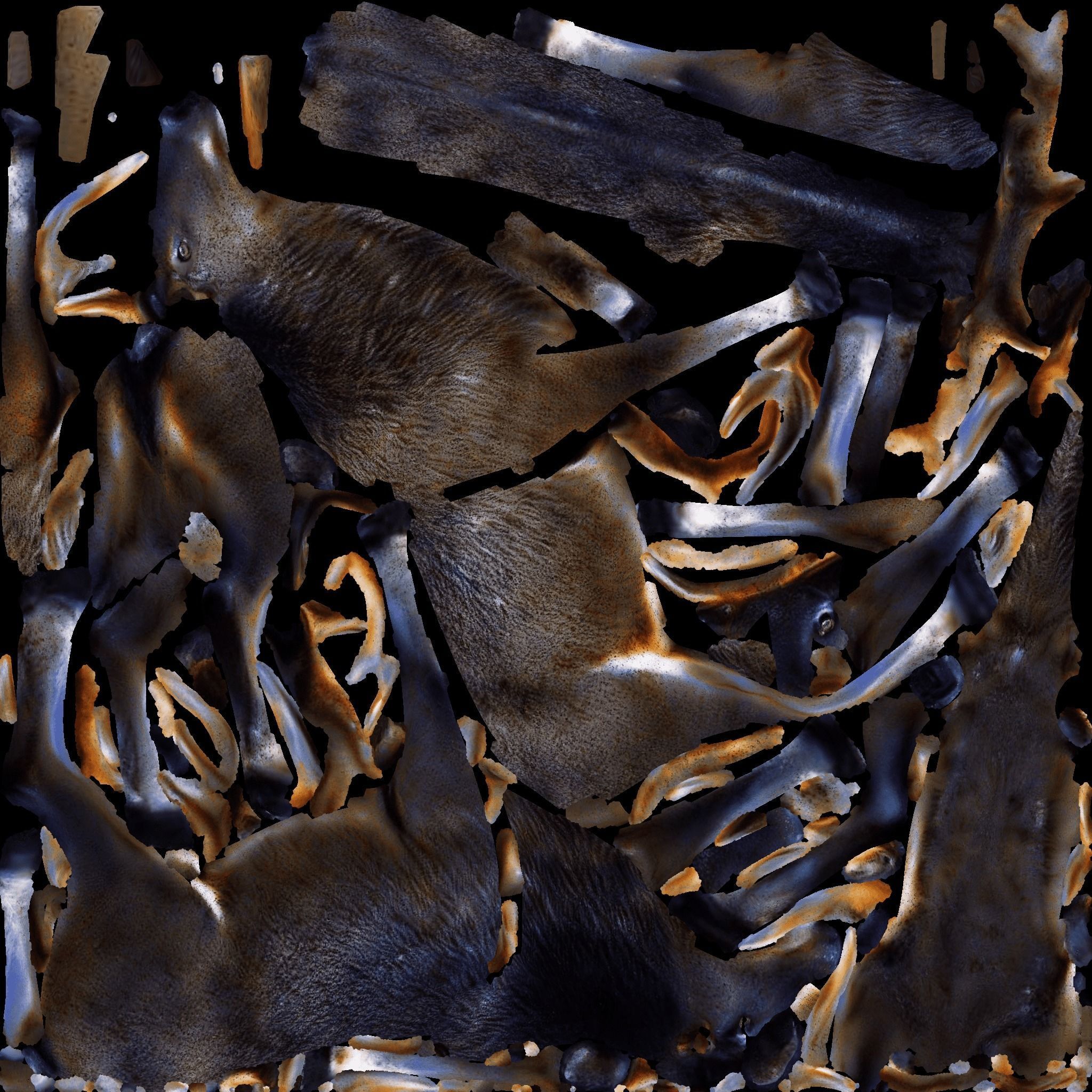 Elk Animal Free 3D model 8