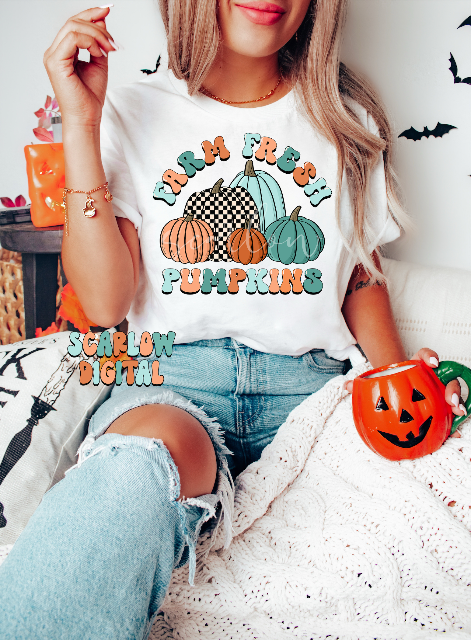 Farm Fresh Pumpkins PNG-Fall Sublimation Digital Design Download-pumpkin patch png, boy fall png file, autumn vibes png, halloween png files 3