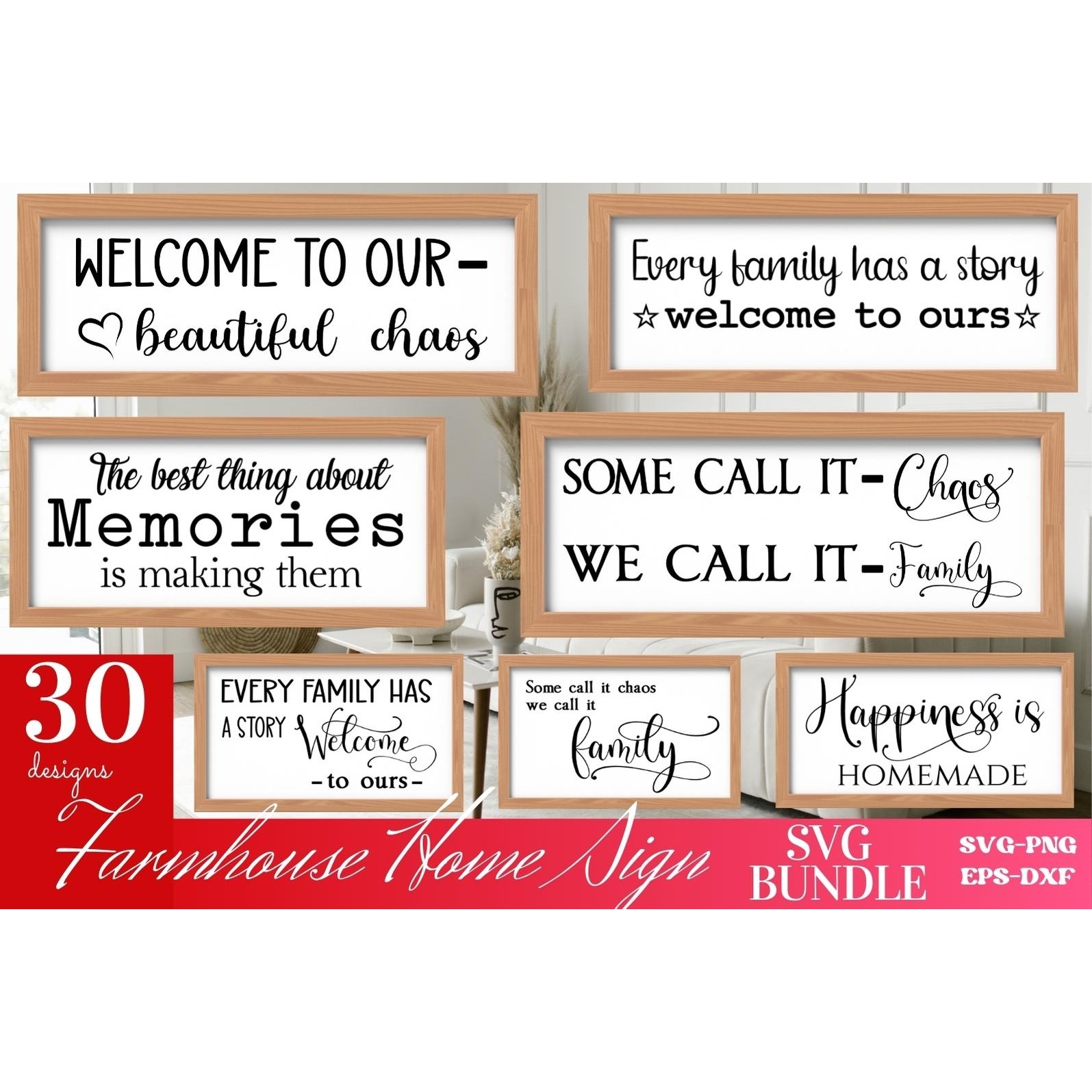 Farm House Sign SVG Design Bundle 2
