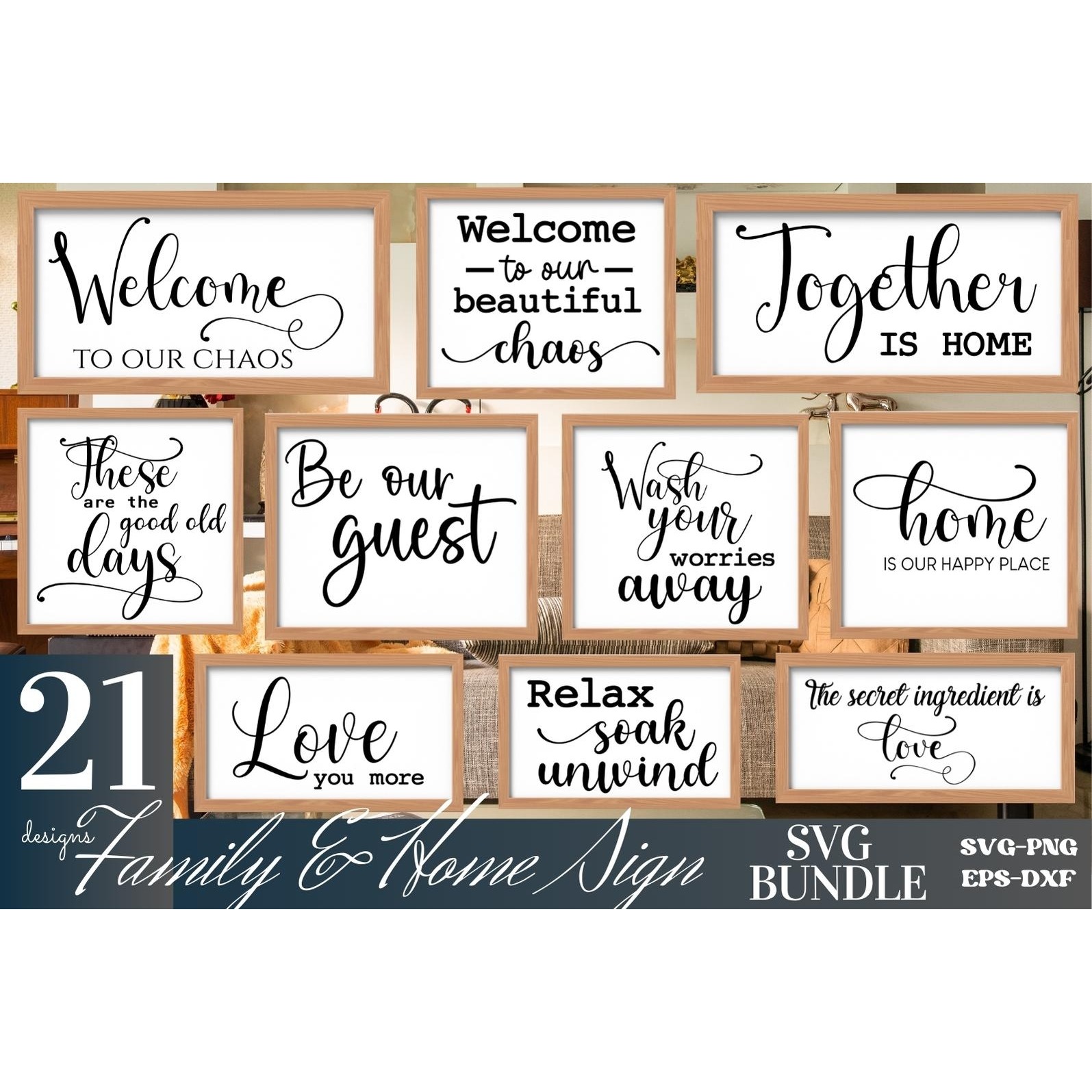Farm House Sign SVG Design Bundle (2) 2