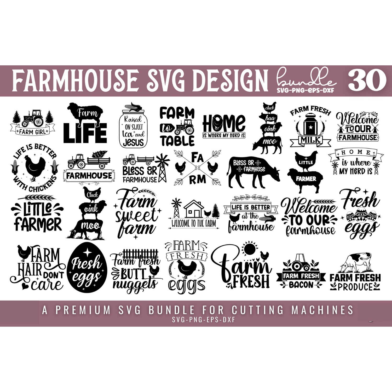 Farmhouse SVG Bundle 14