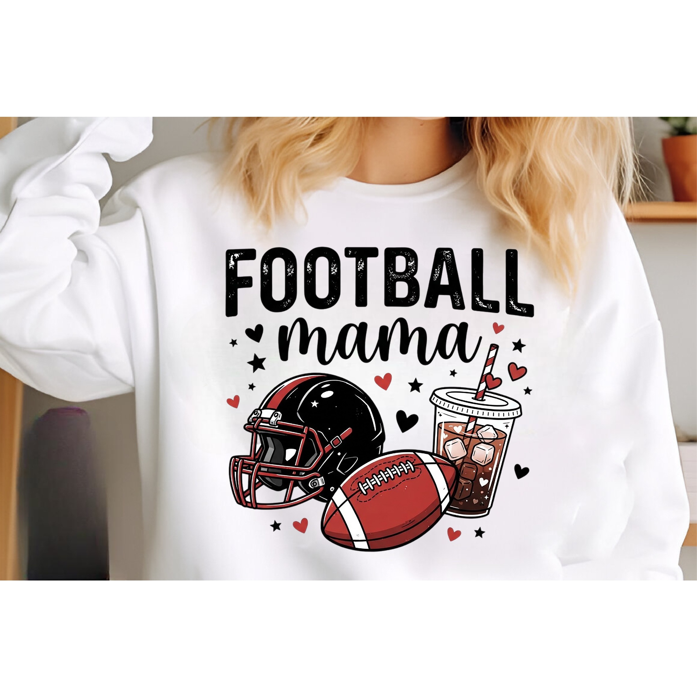 Football Mama Game Day PNG 3
