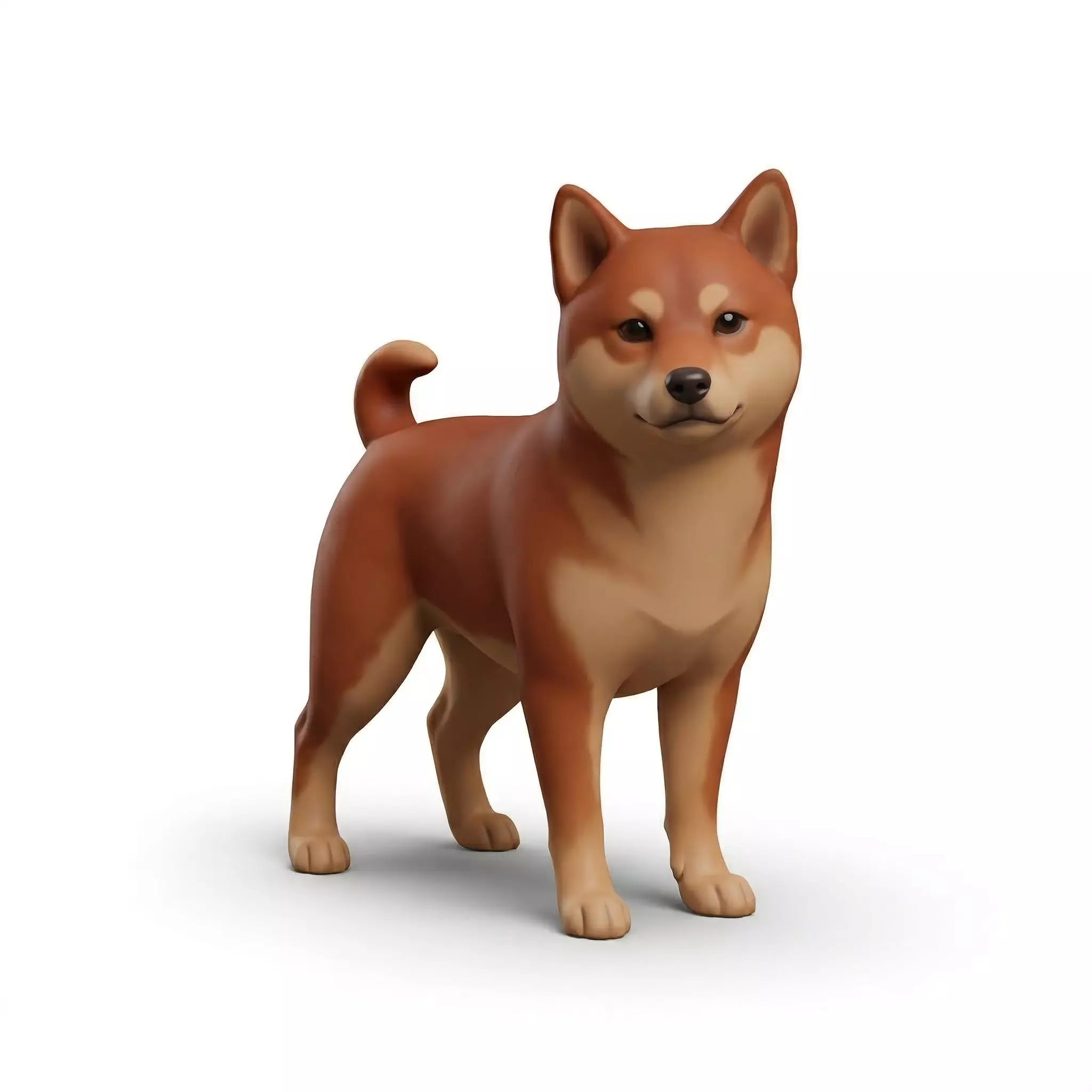 free shiba inu Free 3D model