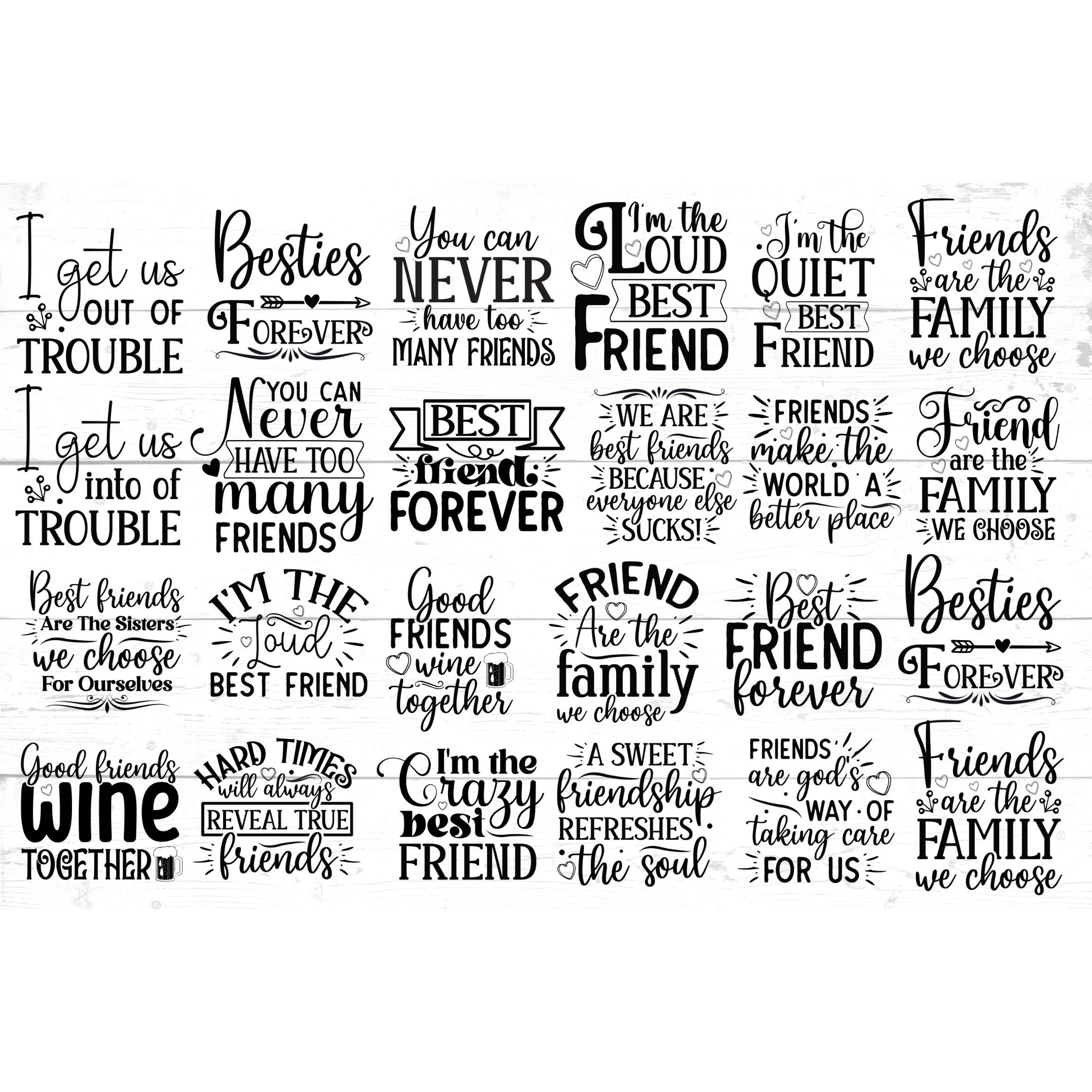 Friendship SVG Bundle (2) 2