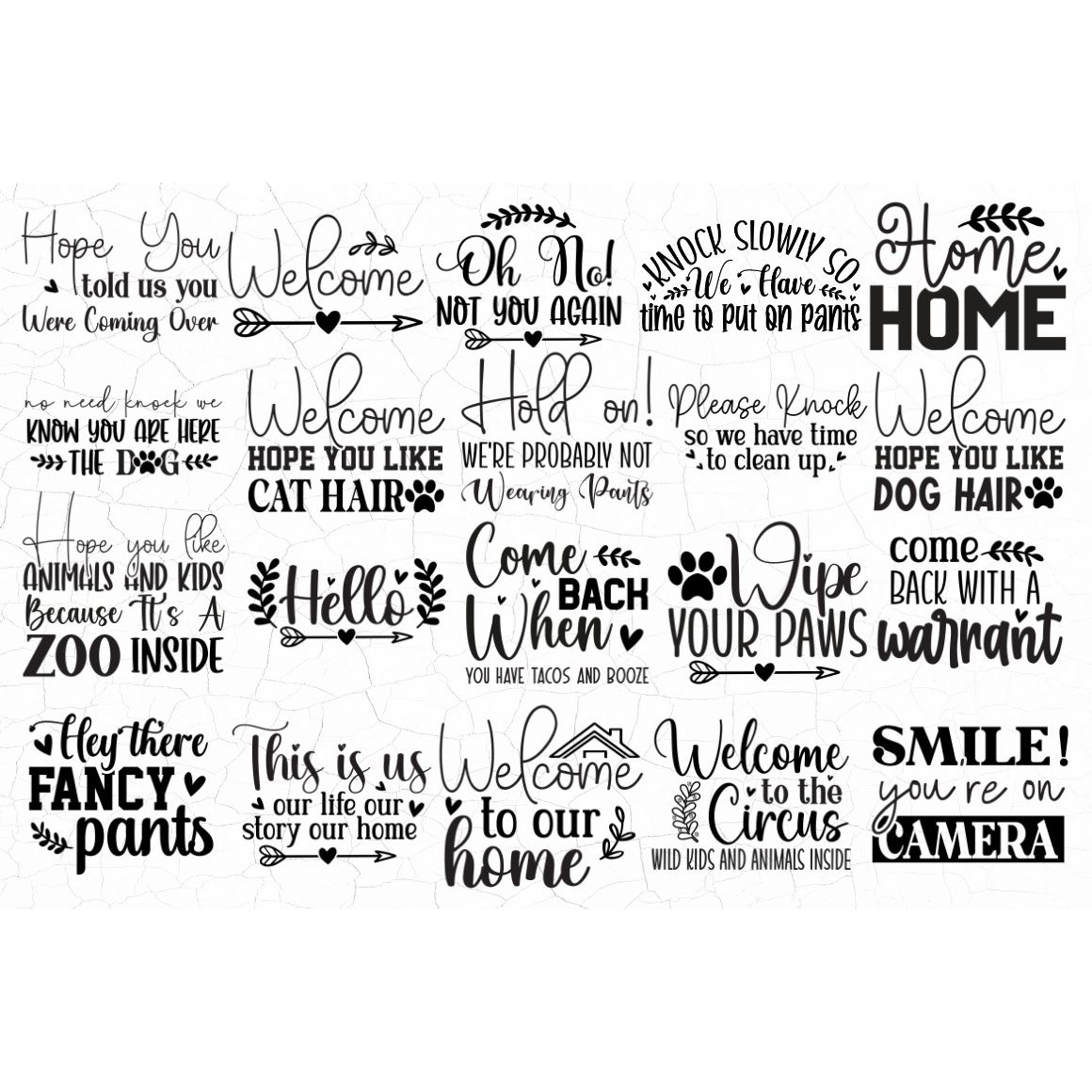 Funny Doormat SVG Bundle 2