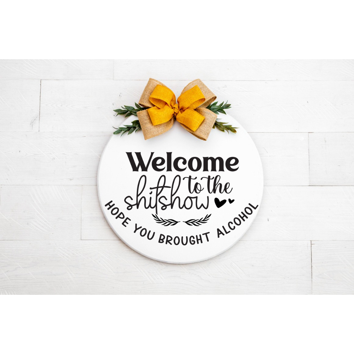 Funny Round Sign SVG Bundle 4