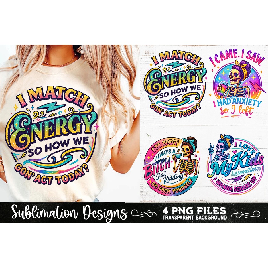 Funny Skeletons Sarcastic Adult humor Retro PNG Sublimation 2