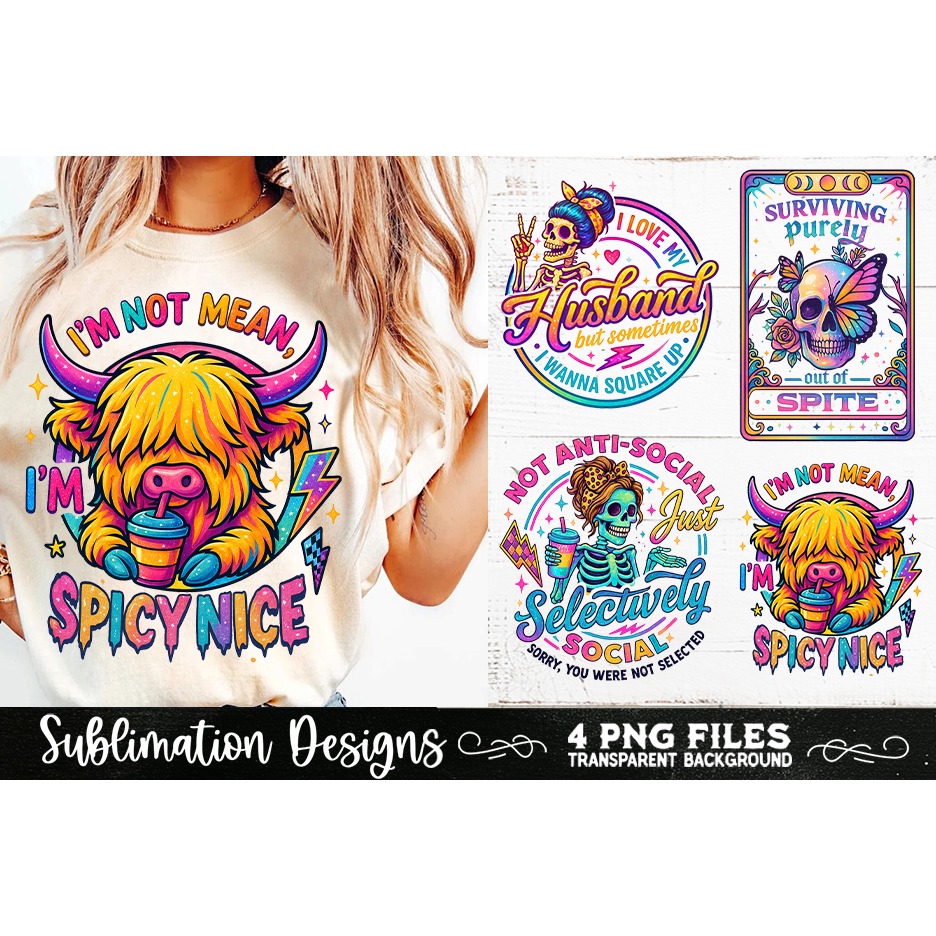 Funny Skeletons Sarcastic Adult humor Retro PNG Sublimation (4) 4