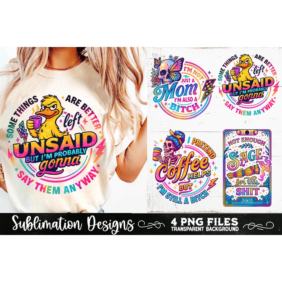 Funny Skeletons Sarcastic Adult humor Retro PNG Sublimation (8) 7