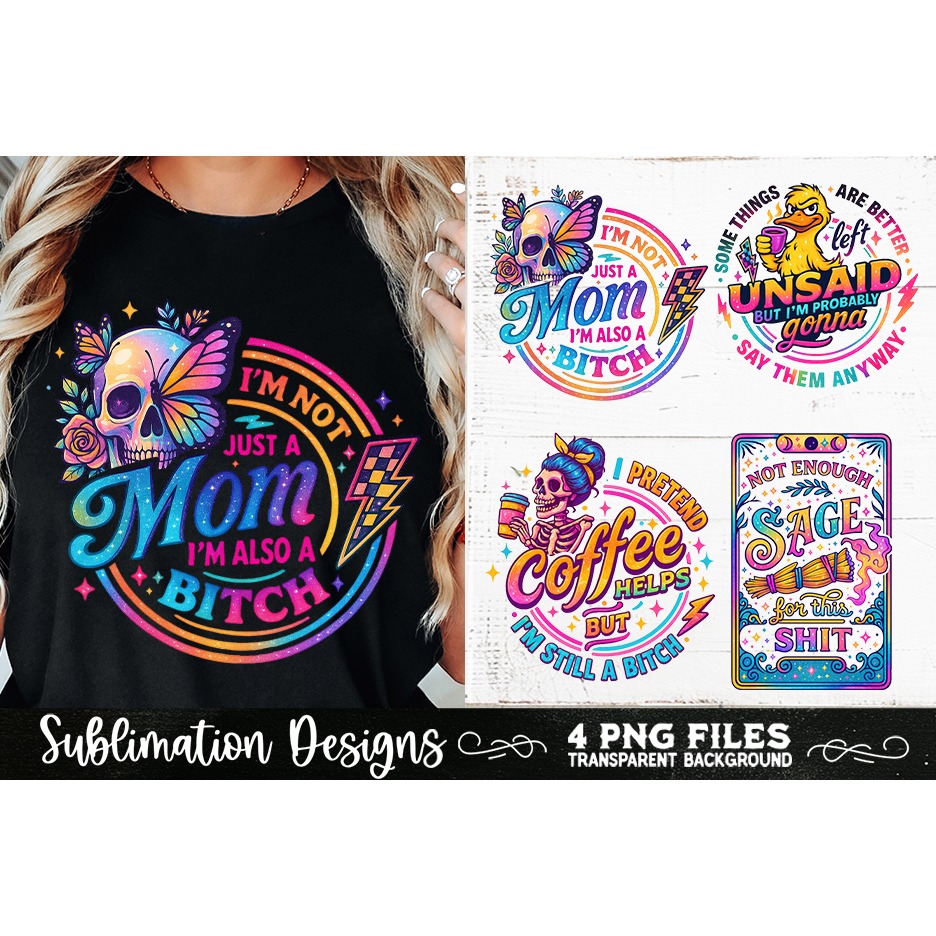 Funny Skeletons Sarcastic Adult humor Retro PNG Sublimation (8) 10