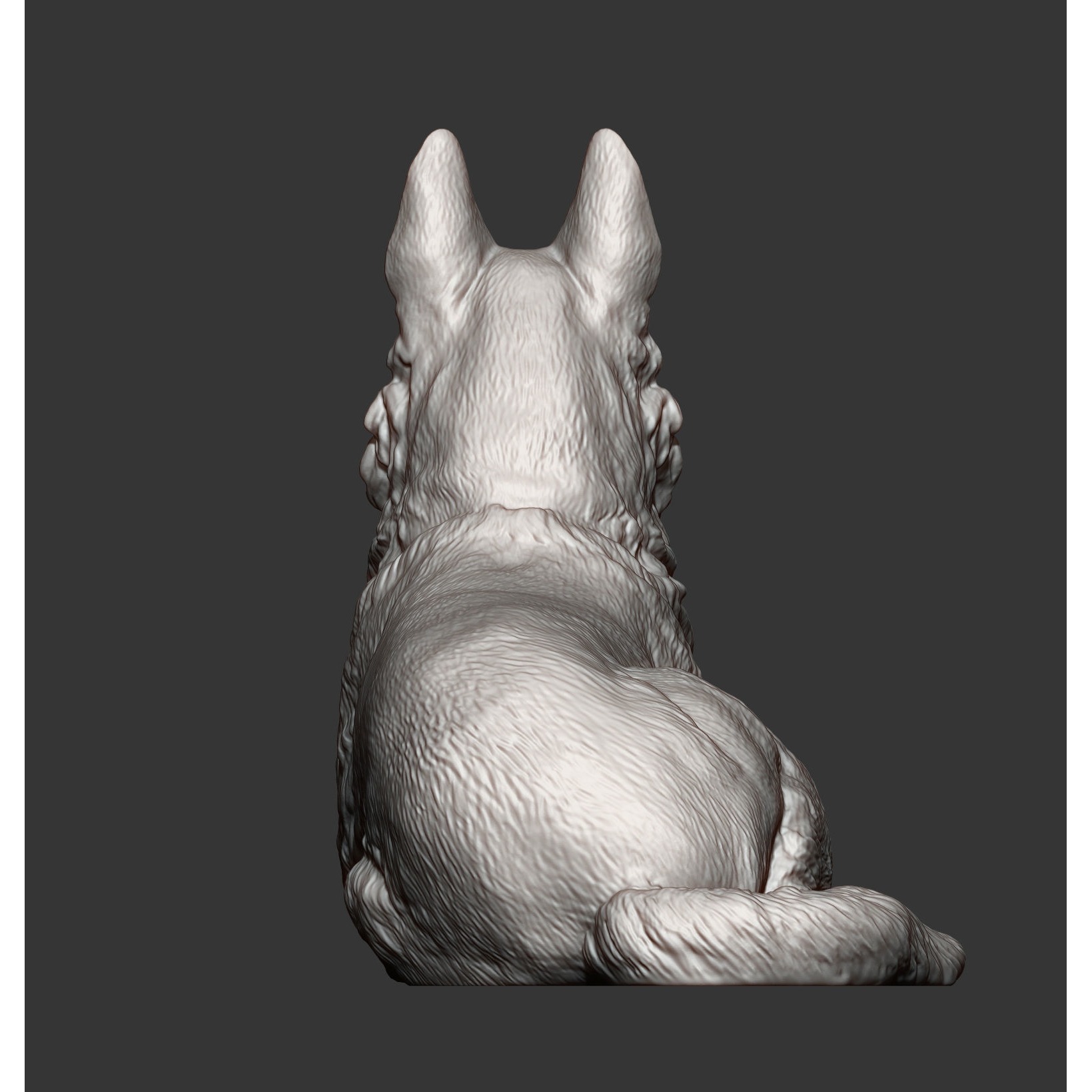 German Shepherd 3D print model 3D print model 8