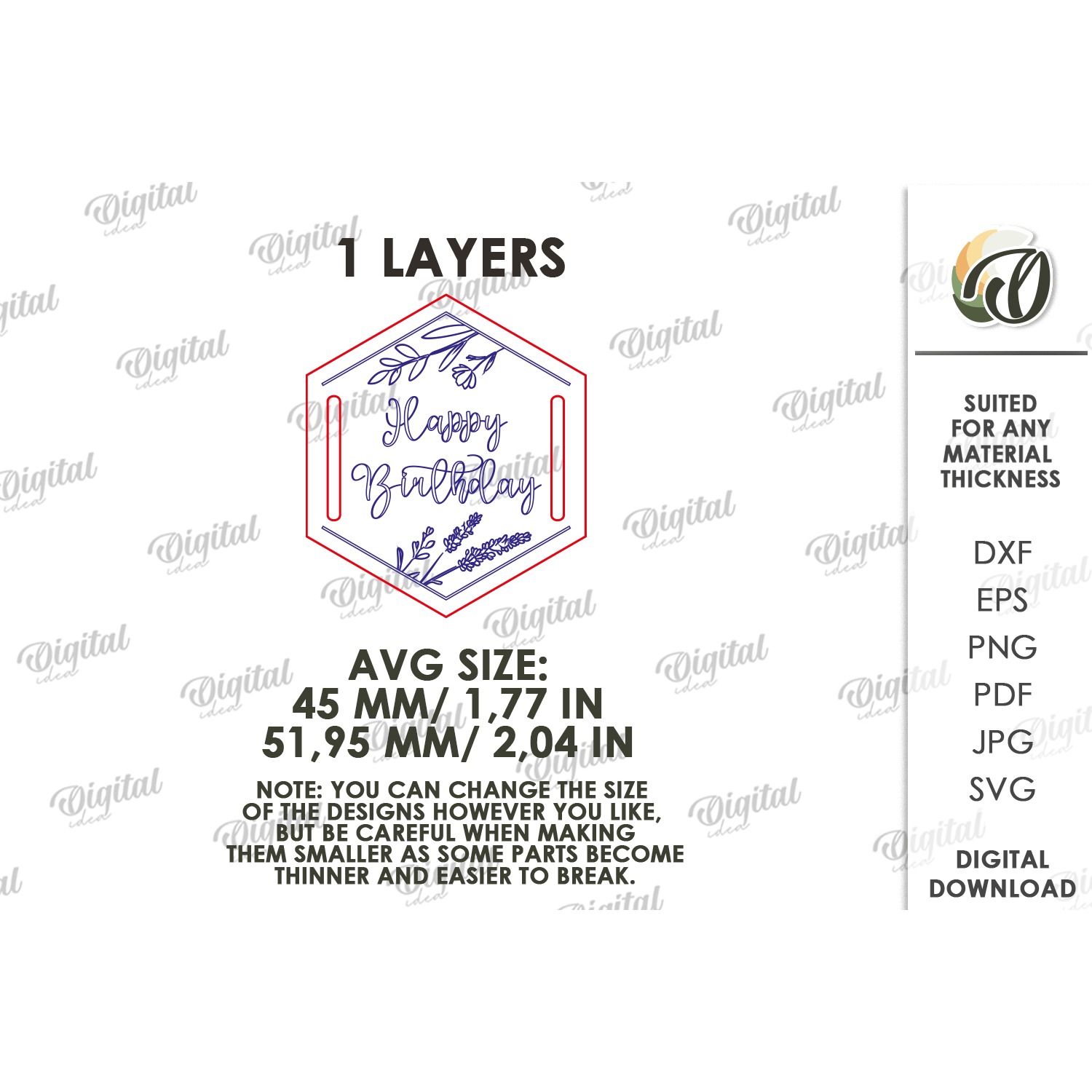 Gift Tag Laser Cut. Engraved Present Tag SVG (2) 2
