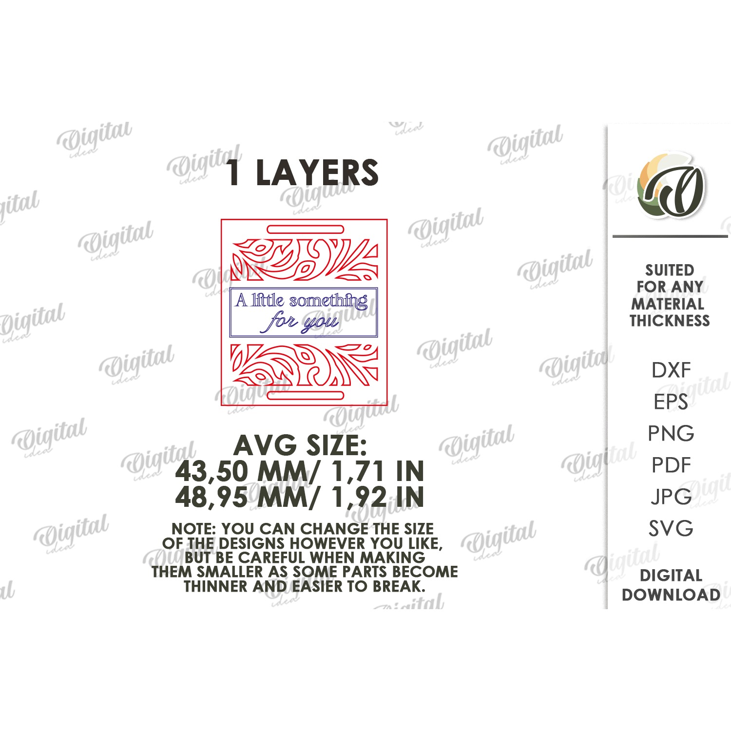 Gift Tag Laser Cut. Engraved Present Tag SVG (4) 2