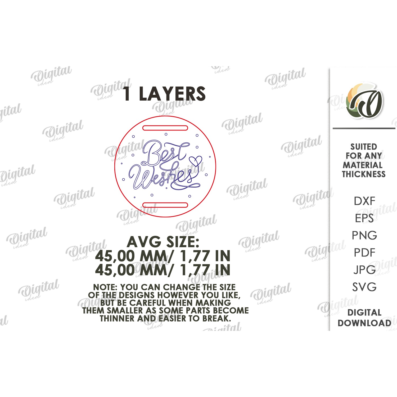 Gift Tag Laser Cut. Engraved Present Tag SVG (5) 2