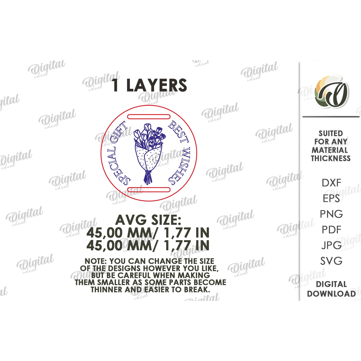 Gift Tags Bundle Laser Cut. Present Tag SVG 3