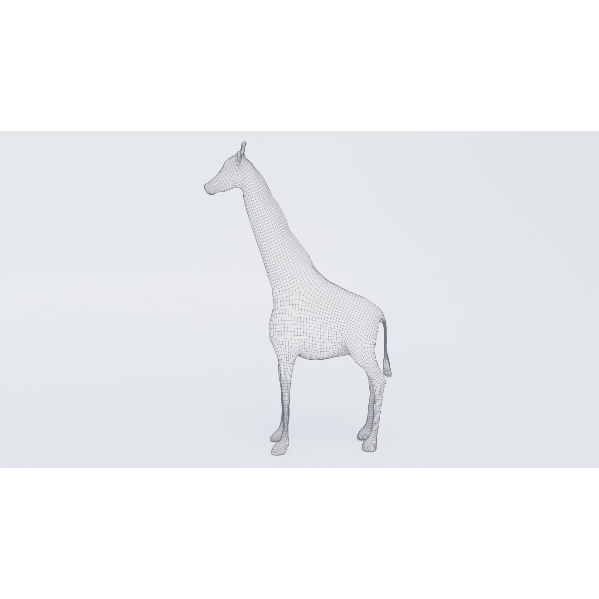 Giraffe Free 3D model 7