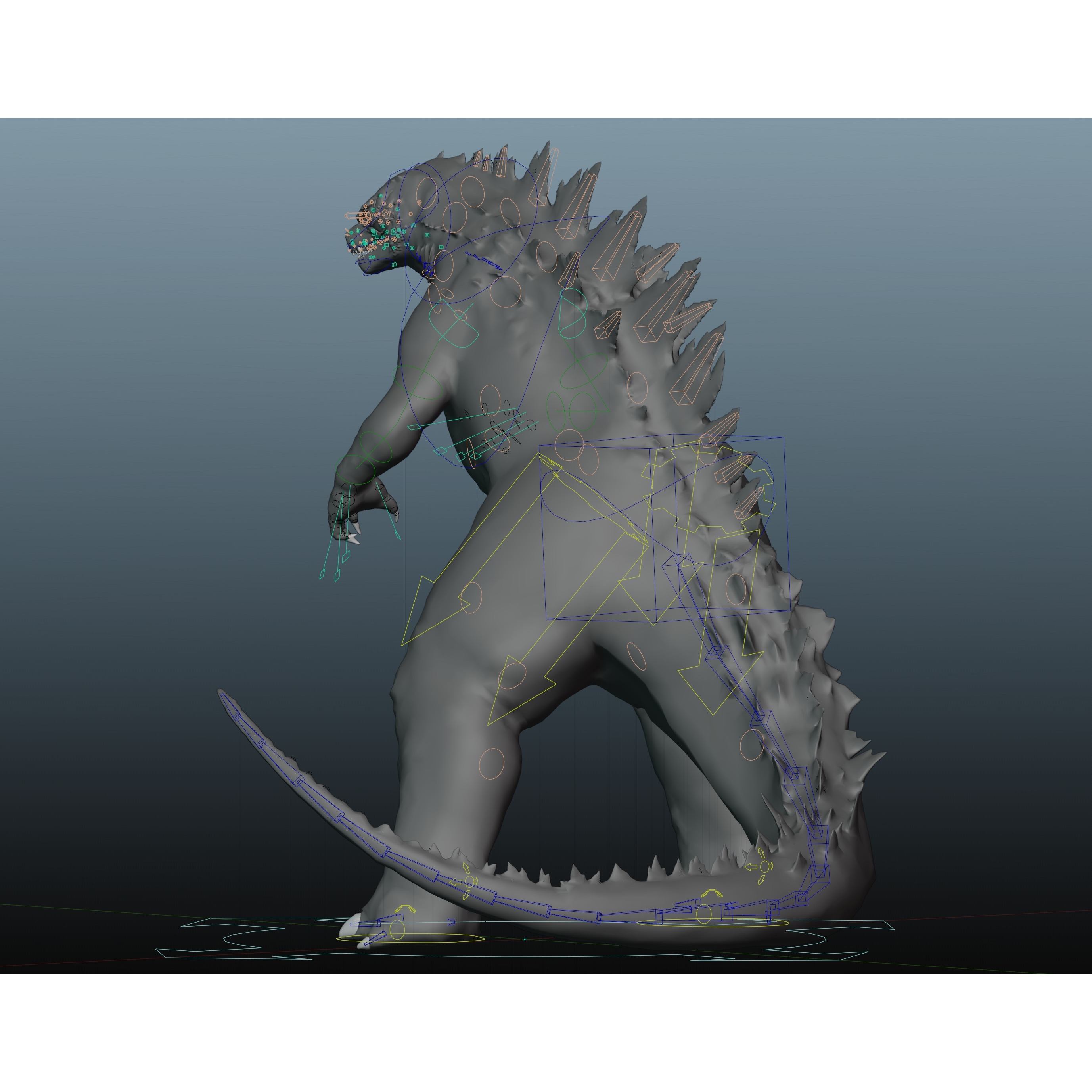 Godzilla 2014 Free 3D model 4