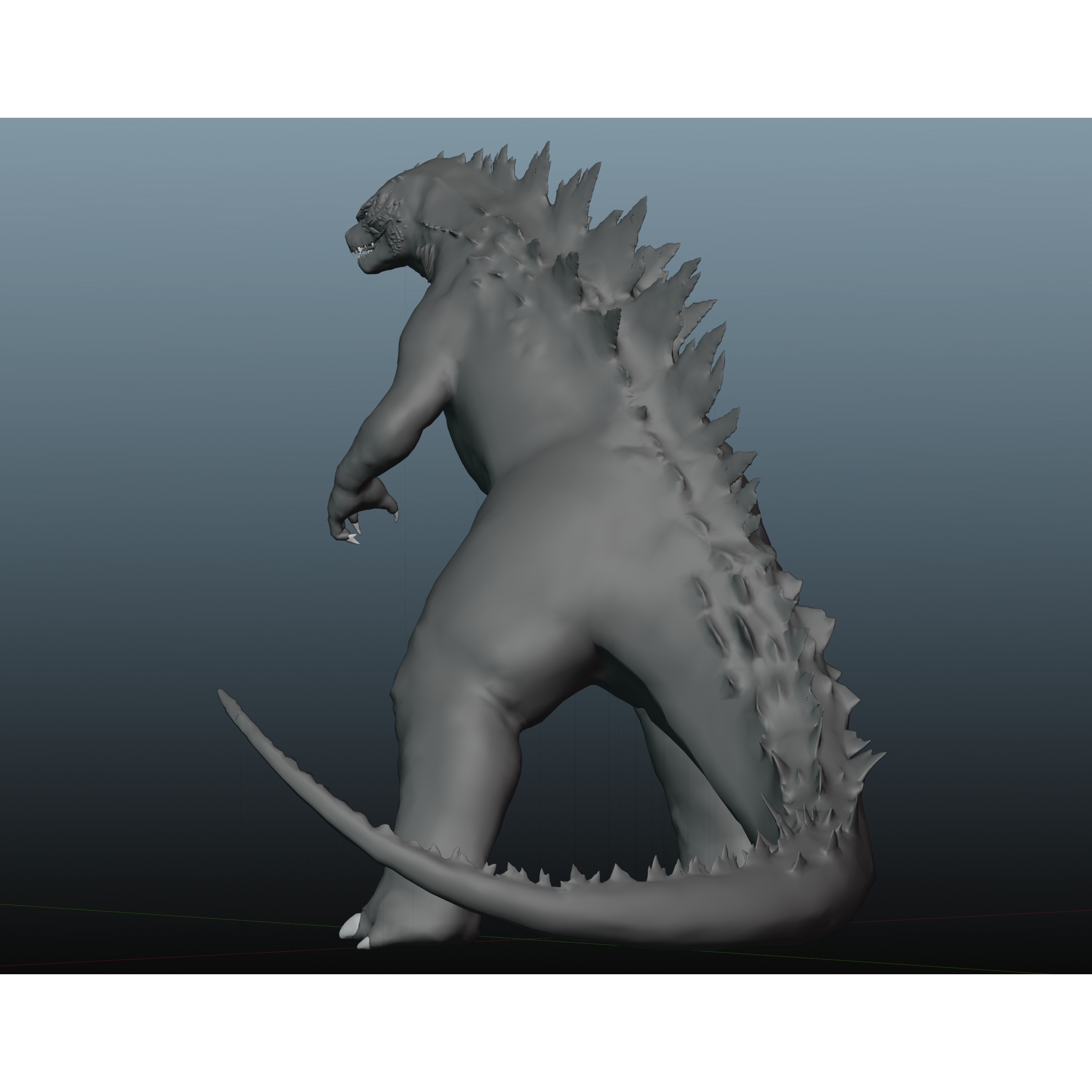 Godzilla 2014 Free 3D model 5