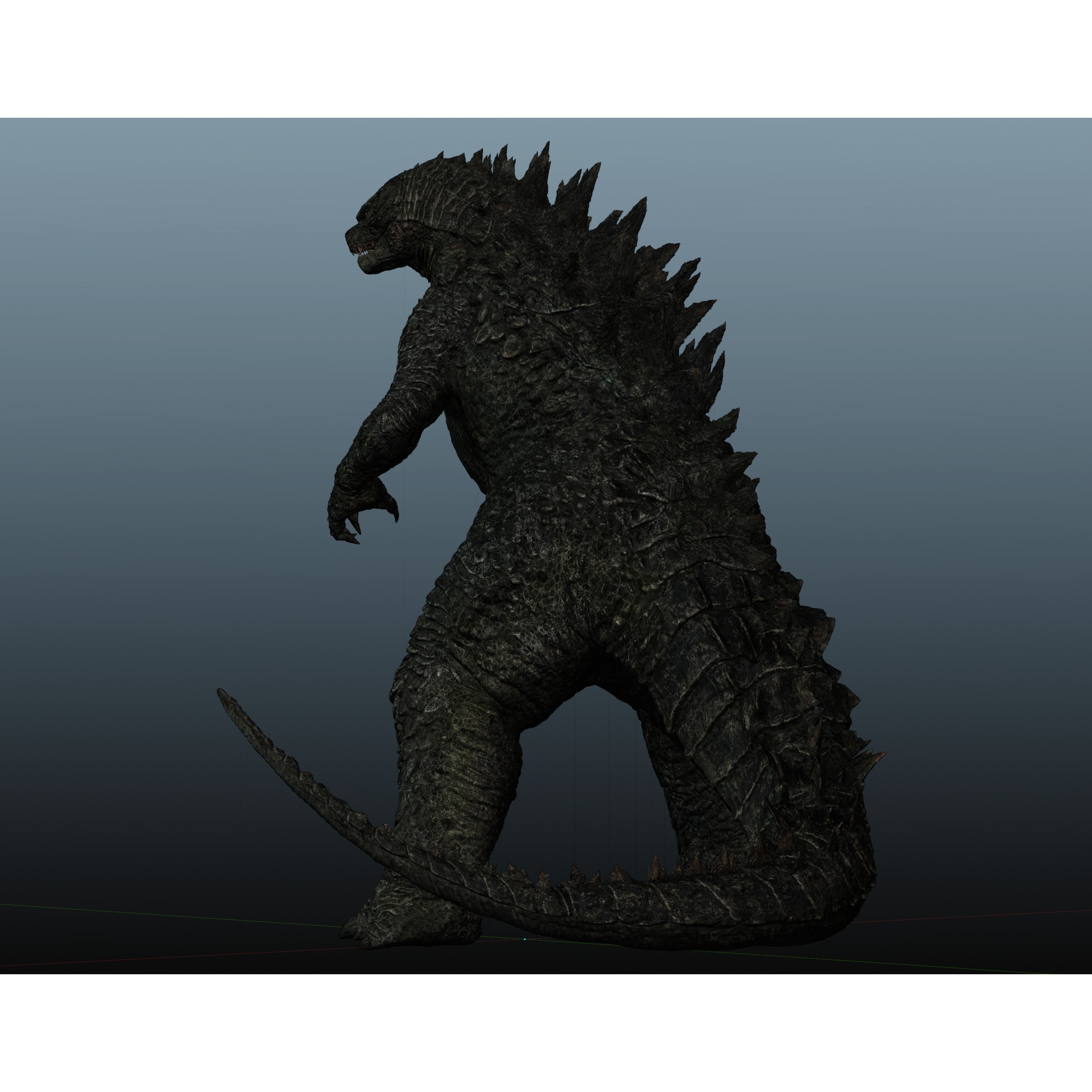 Godzilla 2014 Free 3D model 7