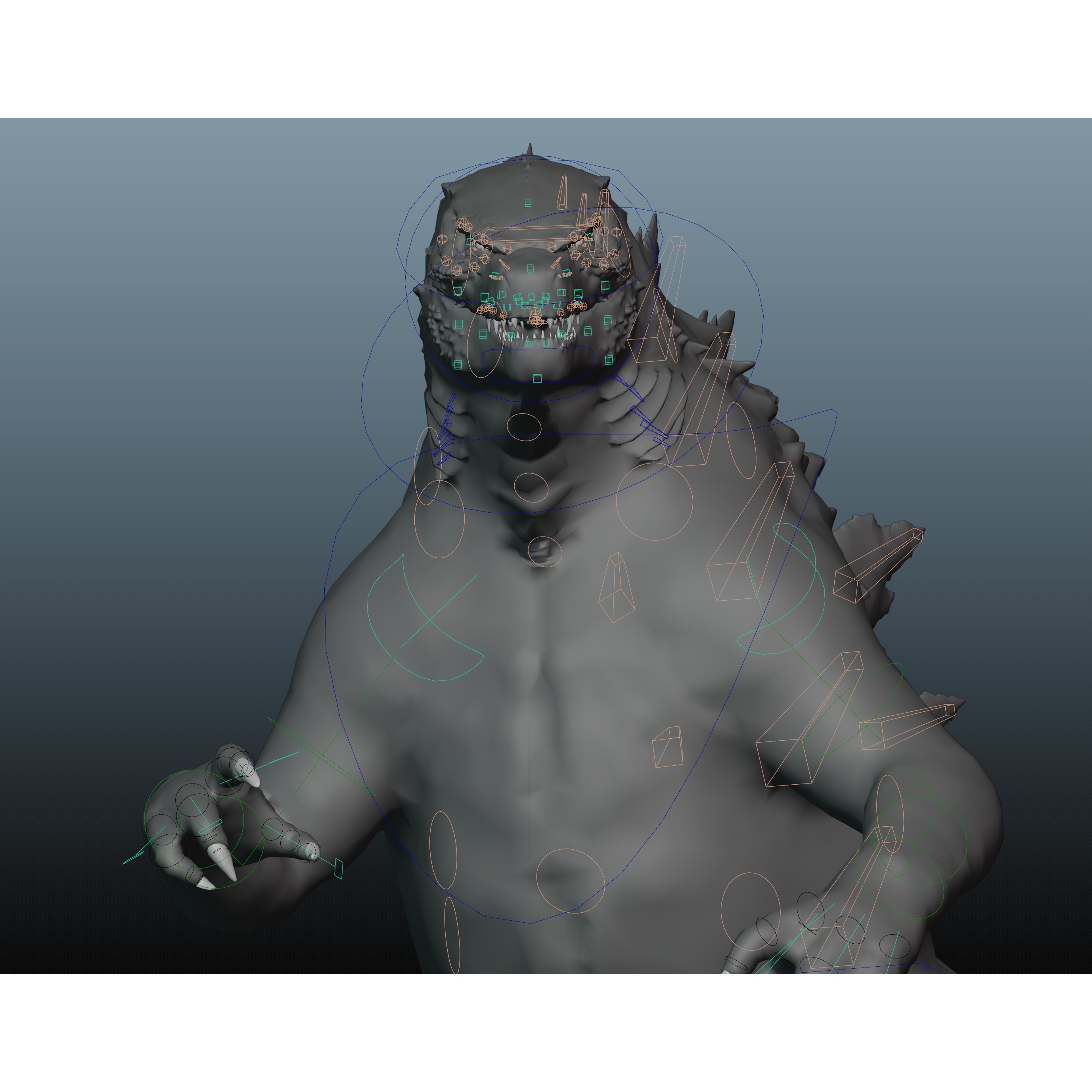 Godzilla 2014 Free 3D model 8