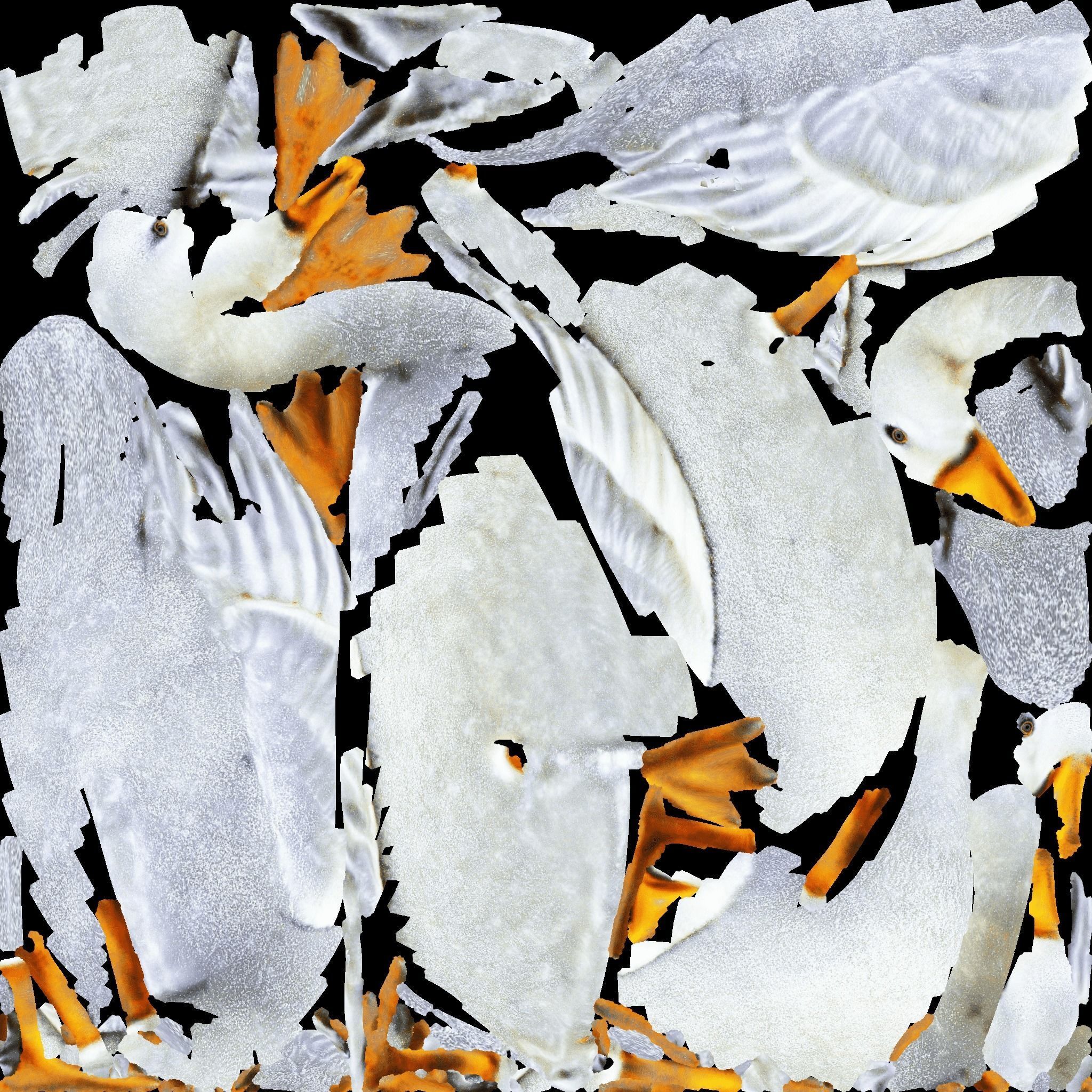 Goose Free 3D model 8