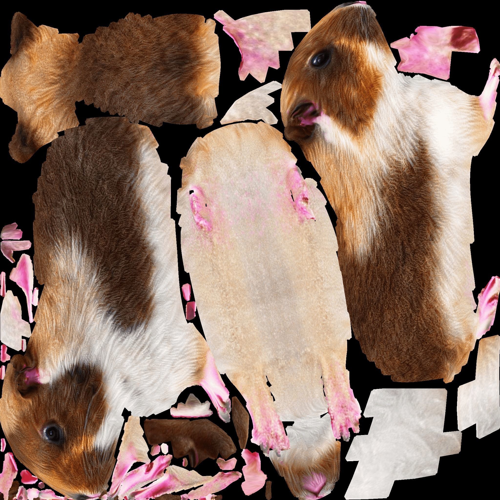 Guinea pig Free 3D model 8