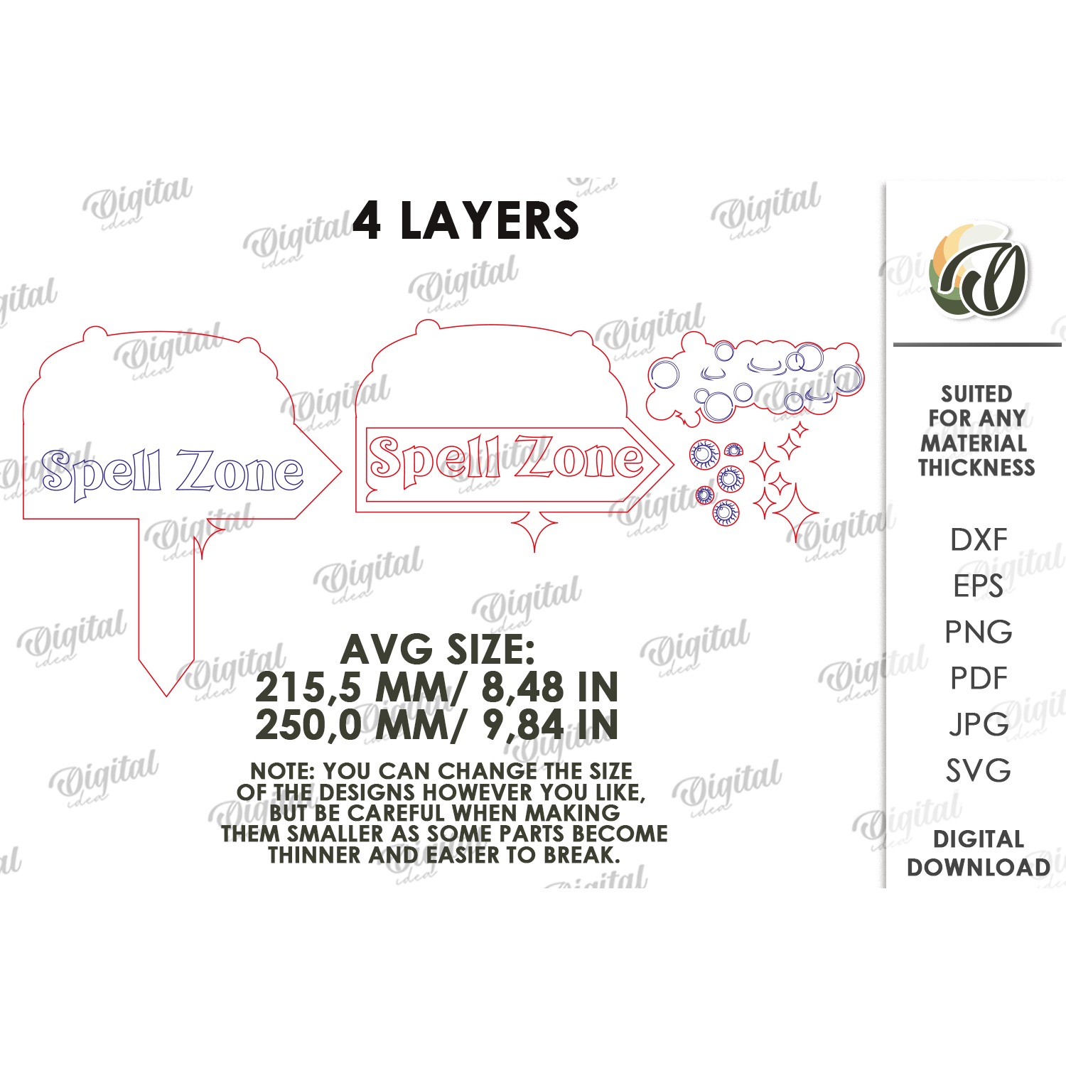 Halloween Directional Sign Laser Cut. Yard Stake SVG (6) 2