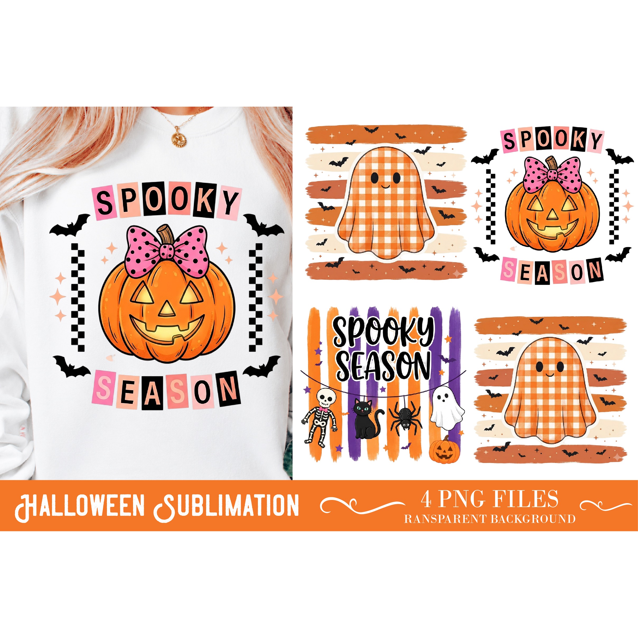 Halloween Sublimation Design,Halloween Typography PNG