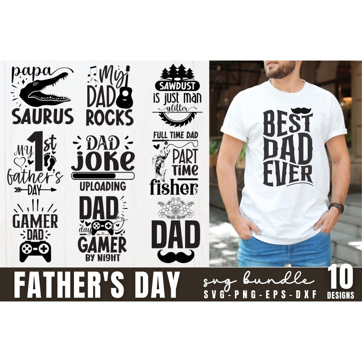 Happy Father's Day SVG Bundle