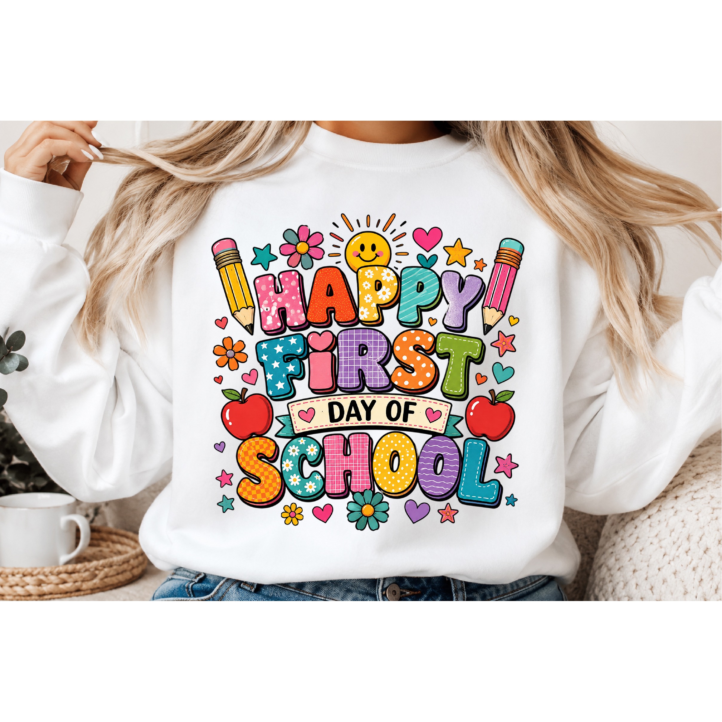 Happy First Day of School PNG 2