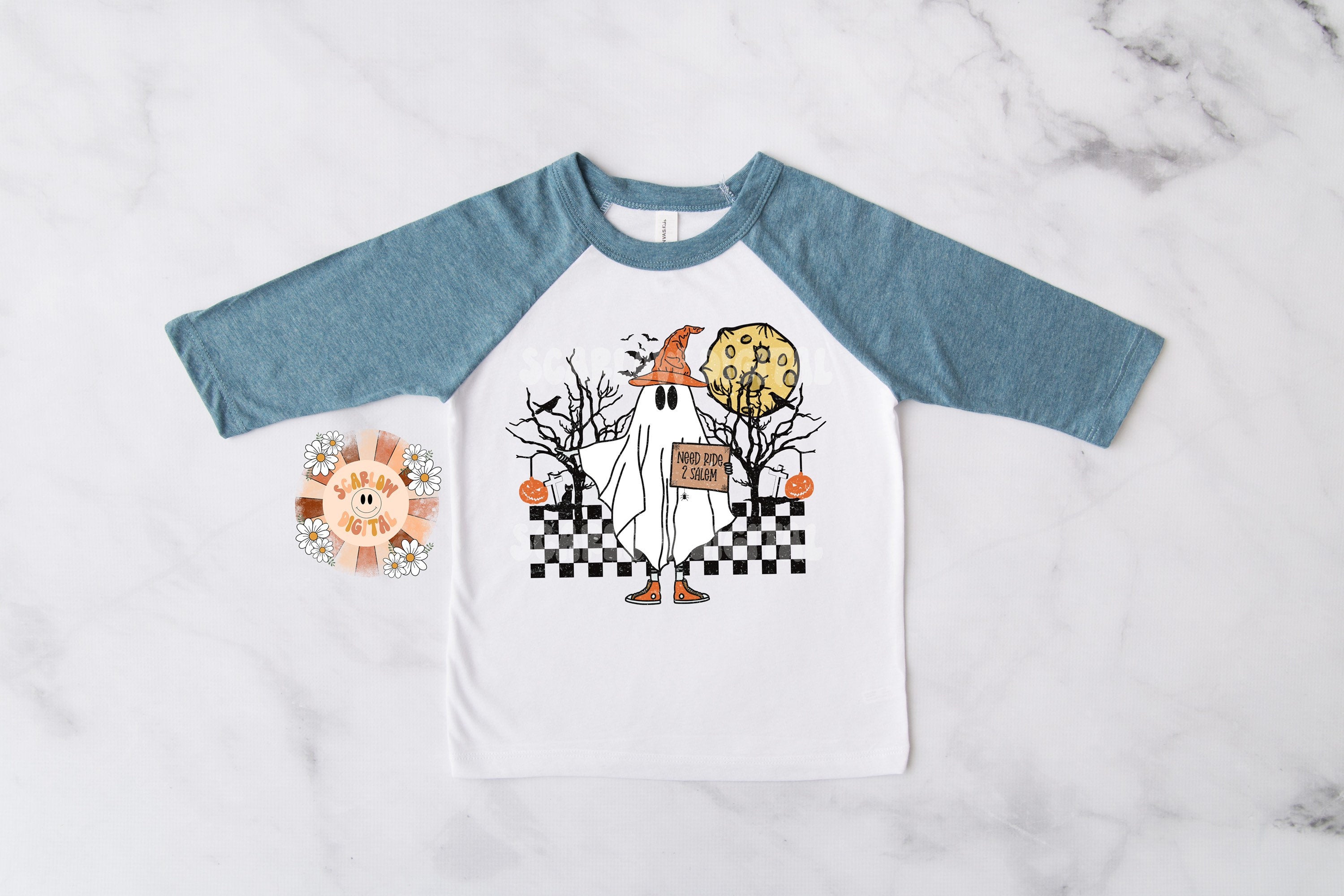 Hitchhiking Ghost PNG Digital Design 2