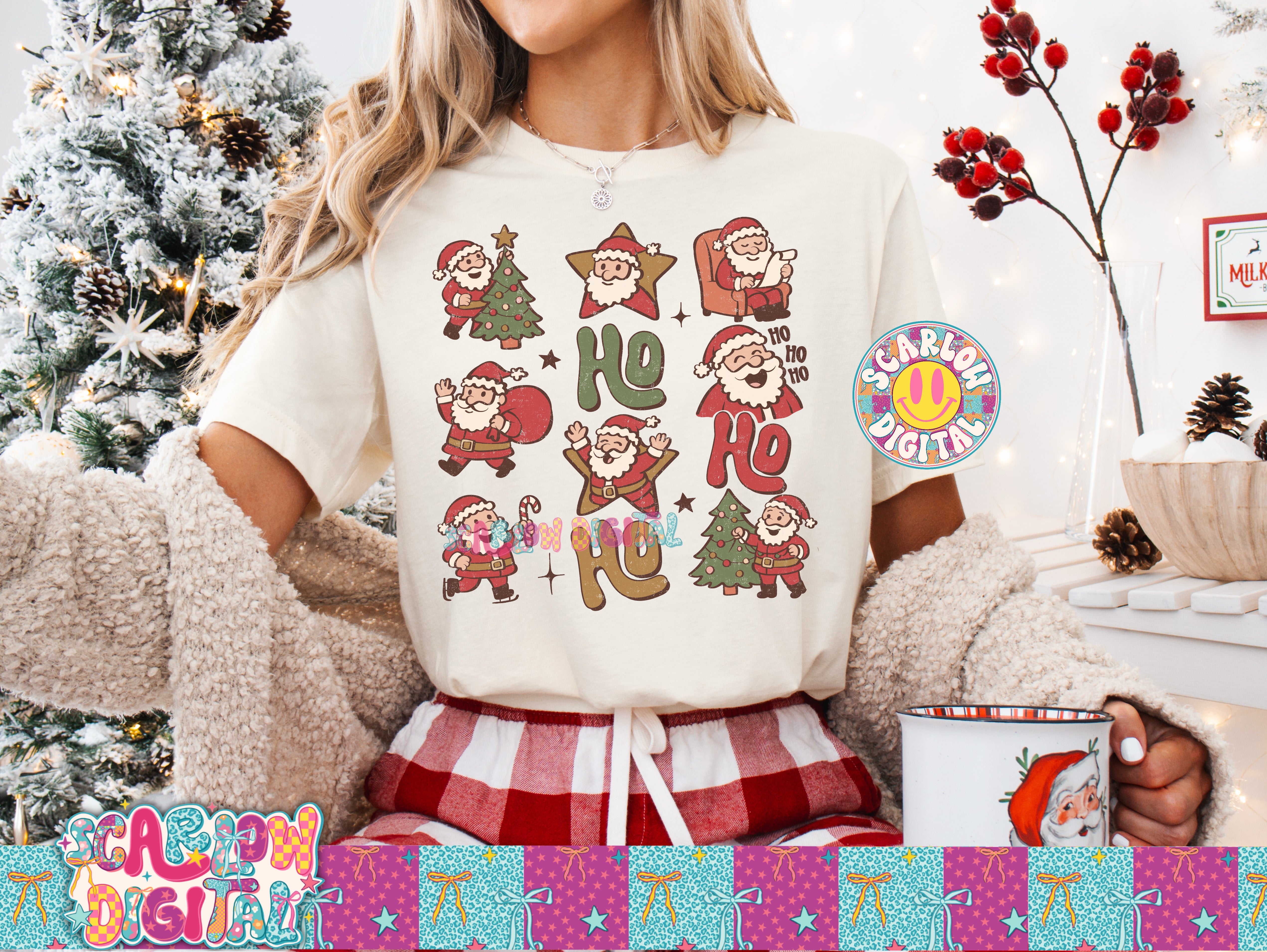 Ho Ho Ho PNG Digital Design 3