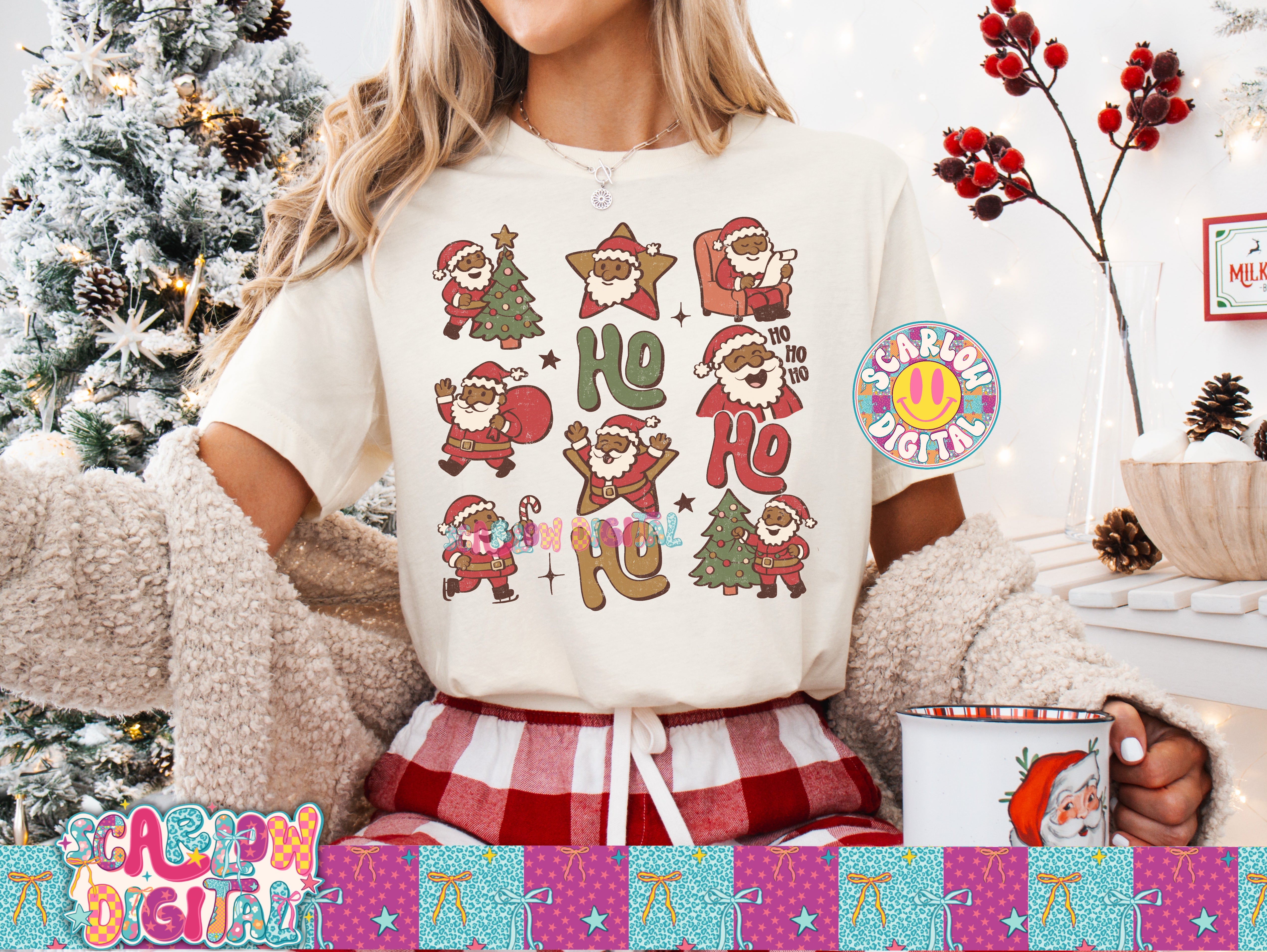 Ho Ho Ho PNG Digital Design 4