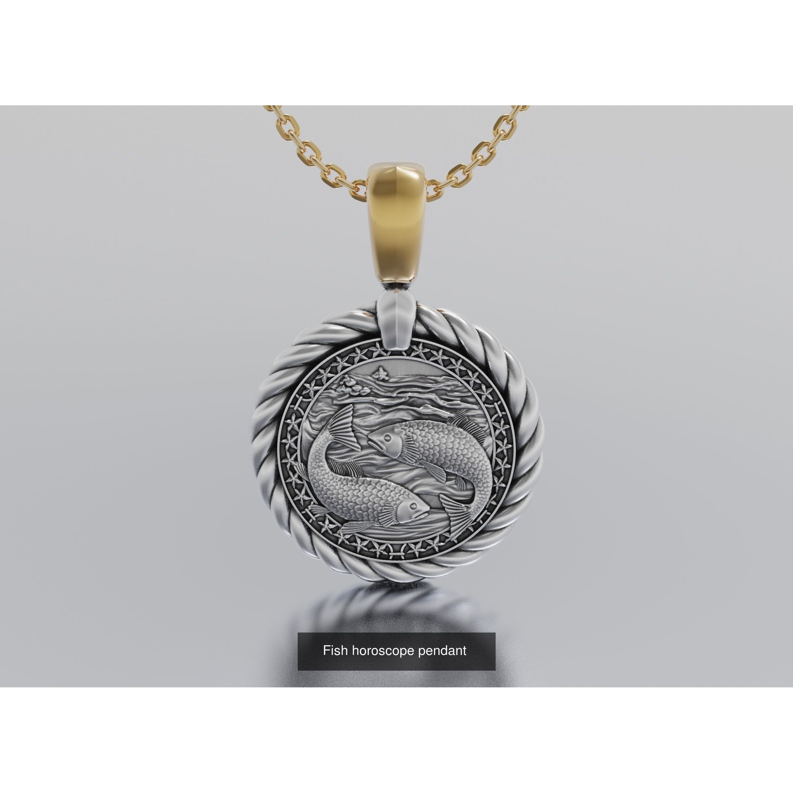 horoscope pendants 3D Model Pack 9